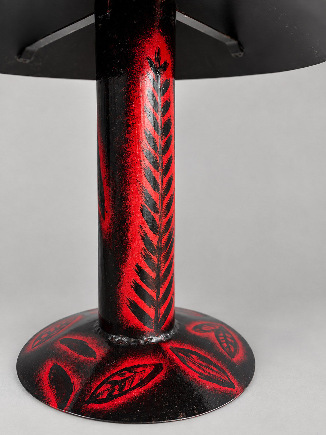 Fernando Bermejo (1949–2023) — Unique Hand-Painted Studio Lamp, Ex-Artist’s Atelier, Spain — side angle