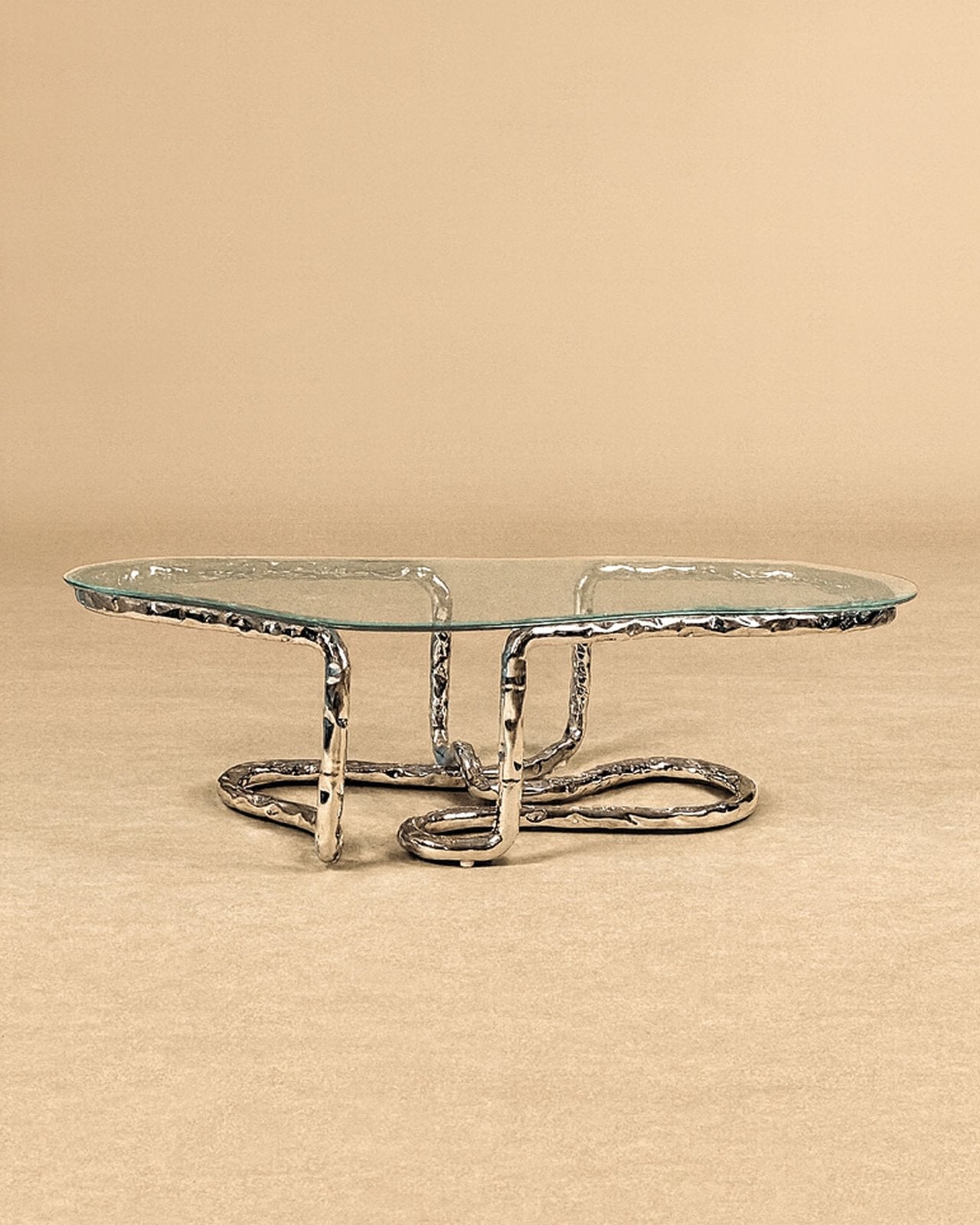 Stainless Steel Coffee Table - Lasso Series by Nitush Aroosh — view 9