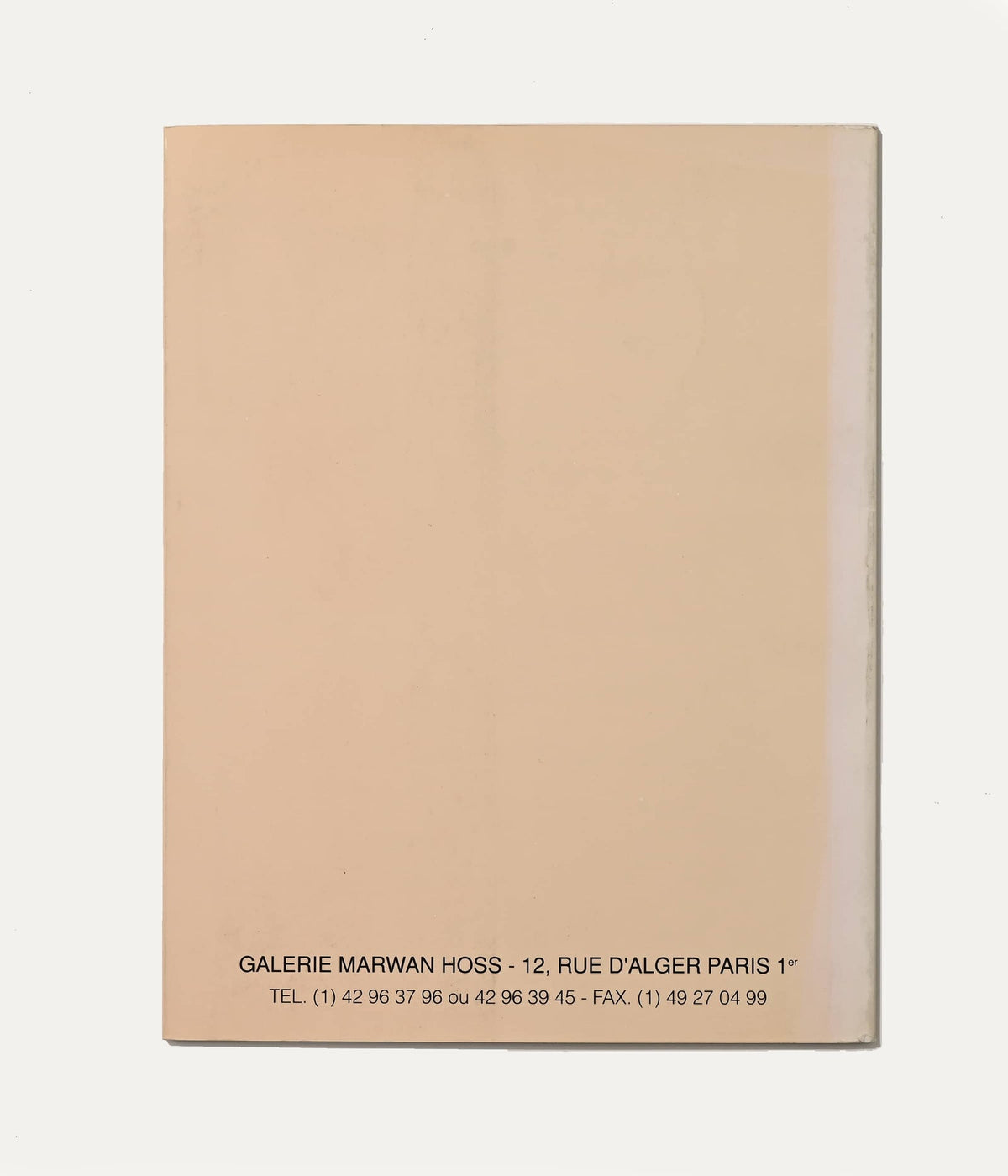 Ben Nicholson, Galerie Marwan Hoss, 1990 Art Book — detail view