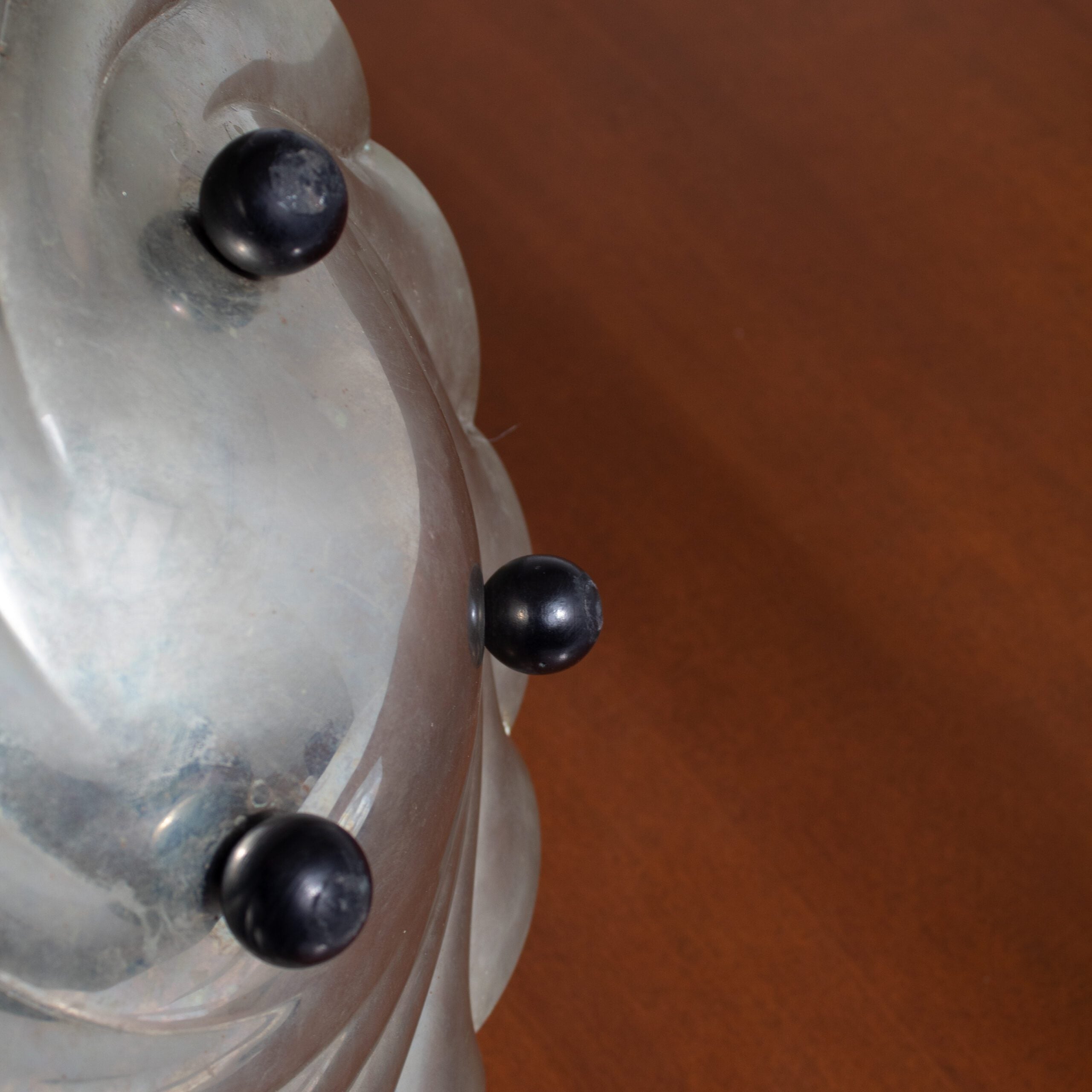 Art Deco Silver Plate Tray – Sculptural Serving Piece — additional view