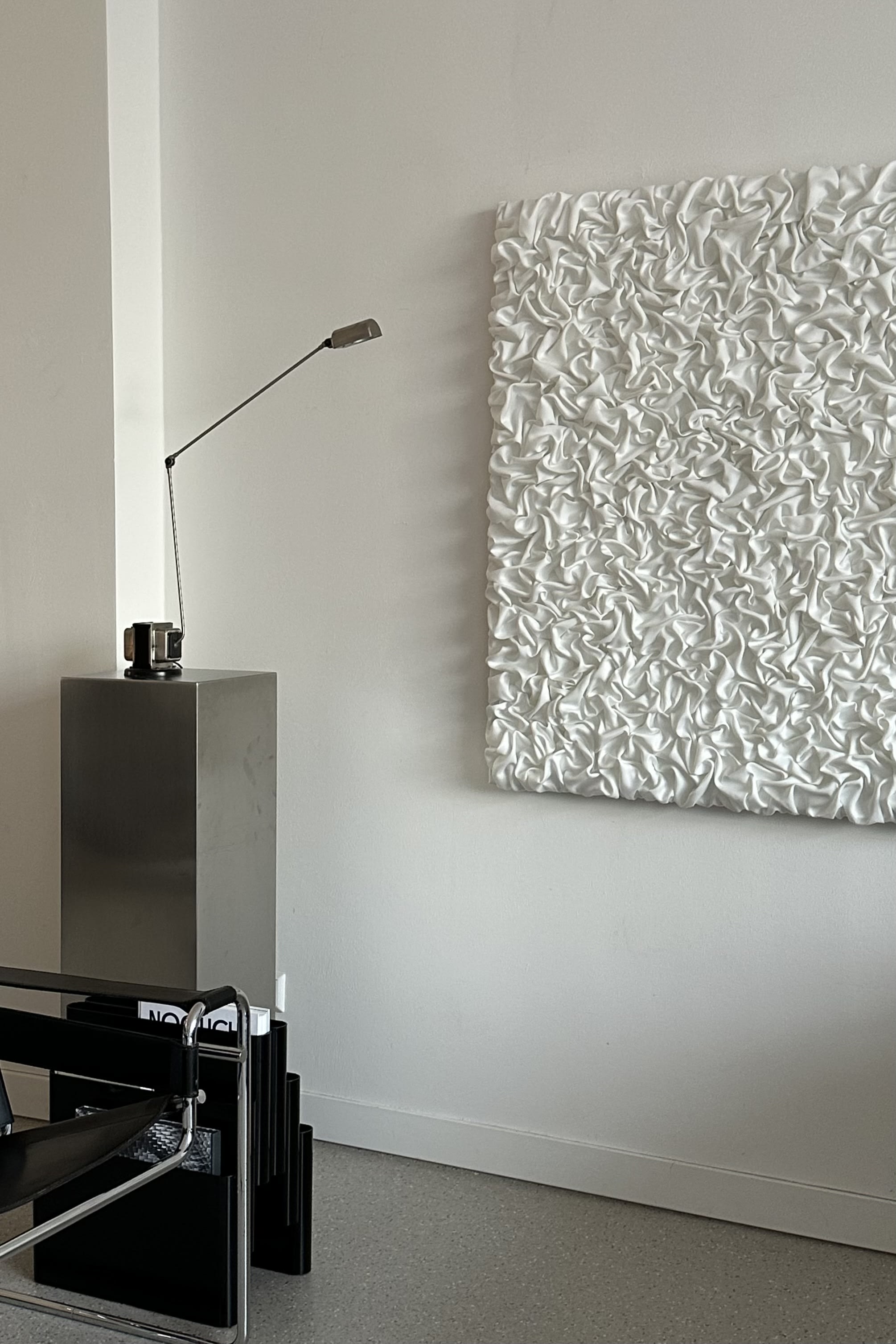 'ESCAPISM 108' Sculptural Wall Art — close-up