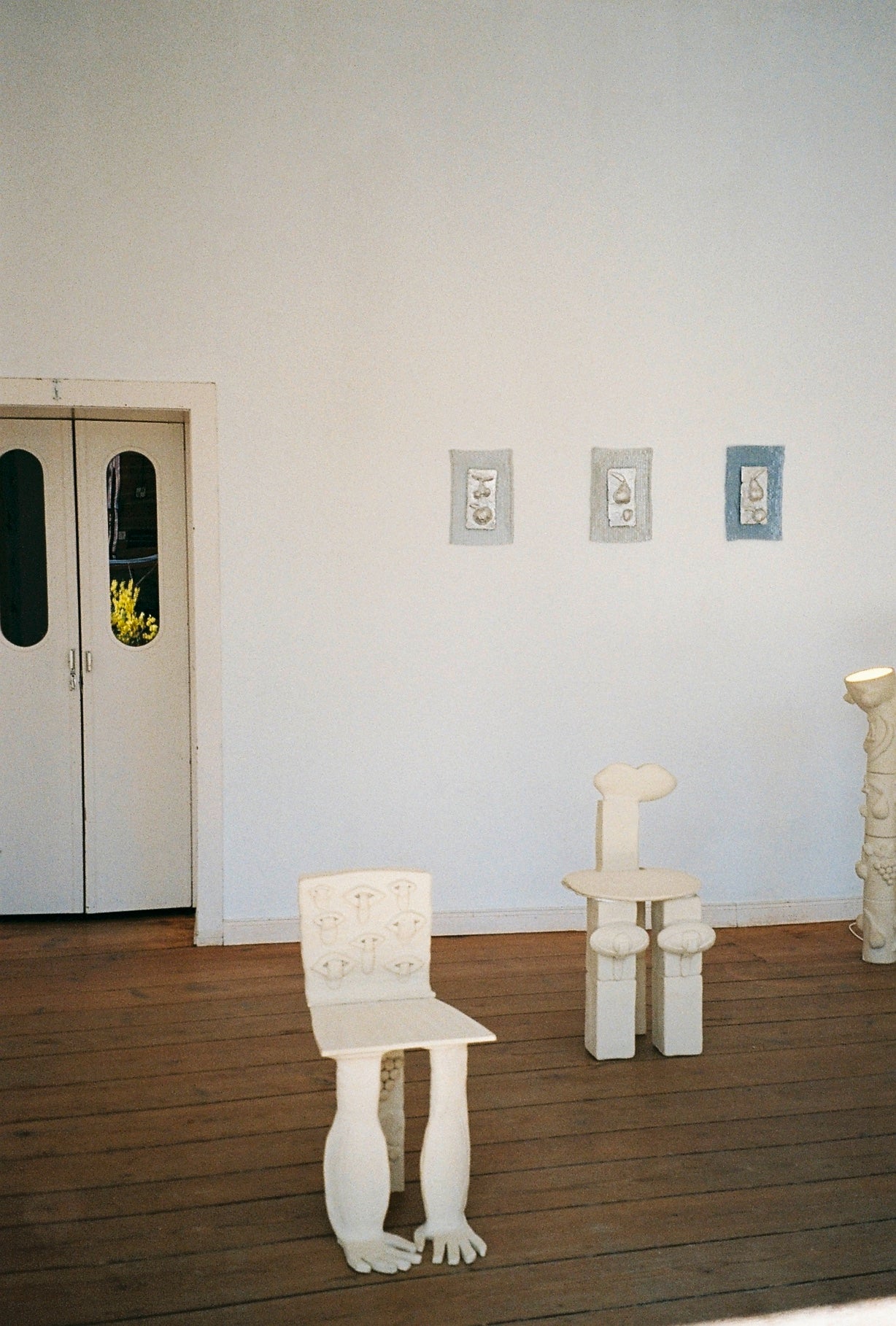 'Veil I, II, III' Wall Sculpture