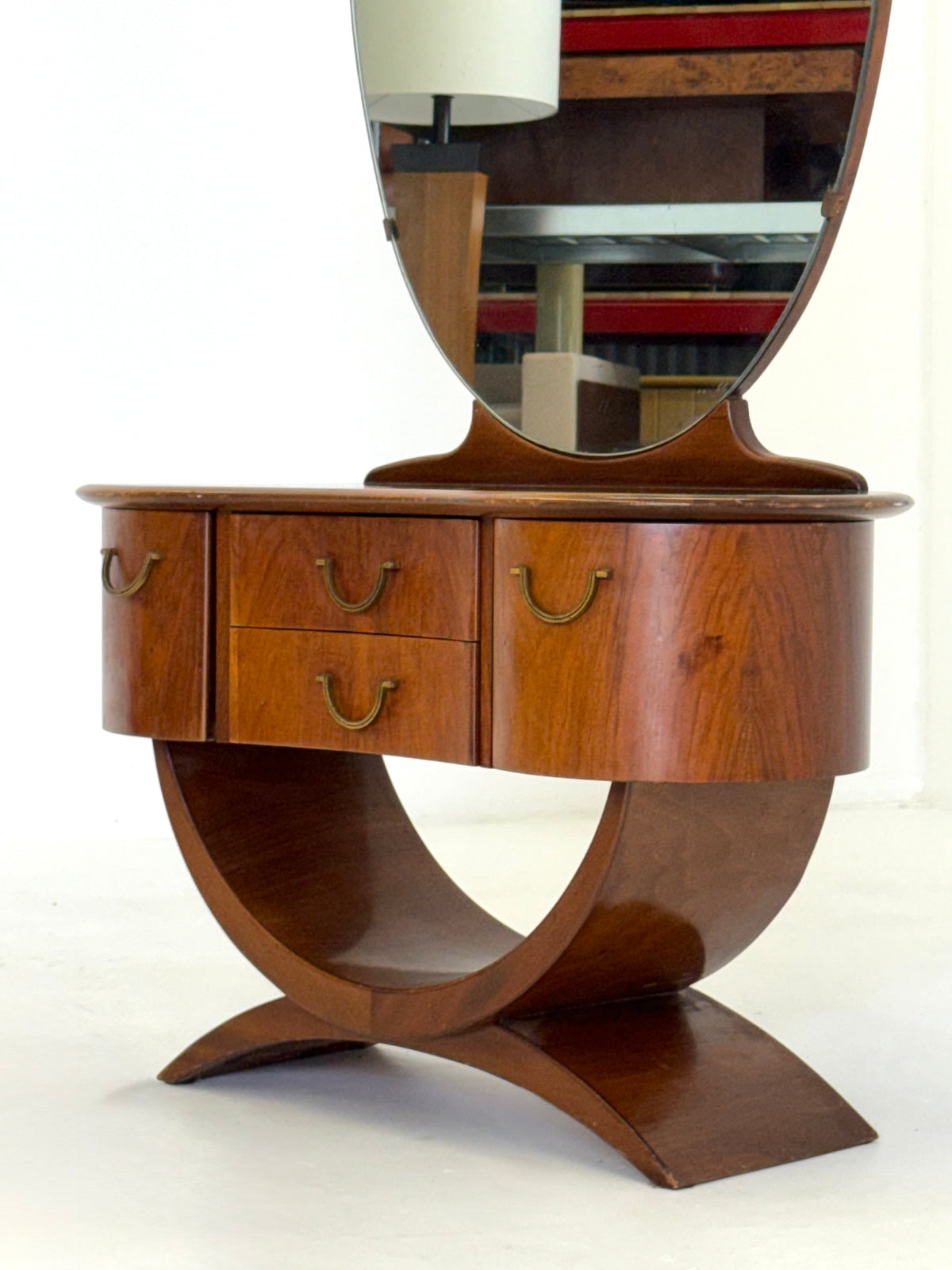 Art Deco dressing table by AA Patijn for Zijlstra Joure from the 1930s — lifestyle setting