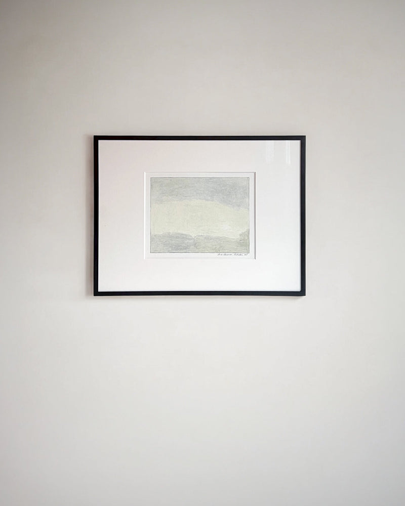 Oil Painting on Paper - 22 by Aimée Adriaansen | The Oblist — muted colors, framed artwork