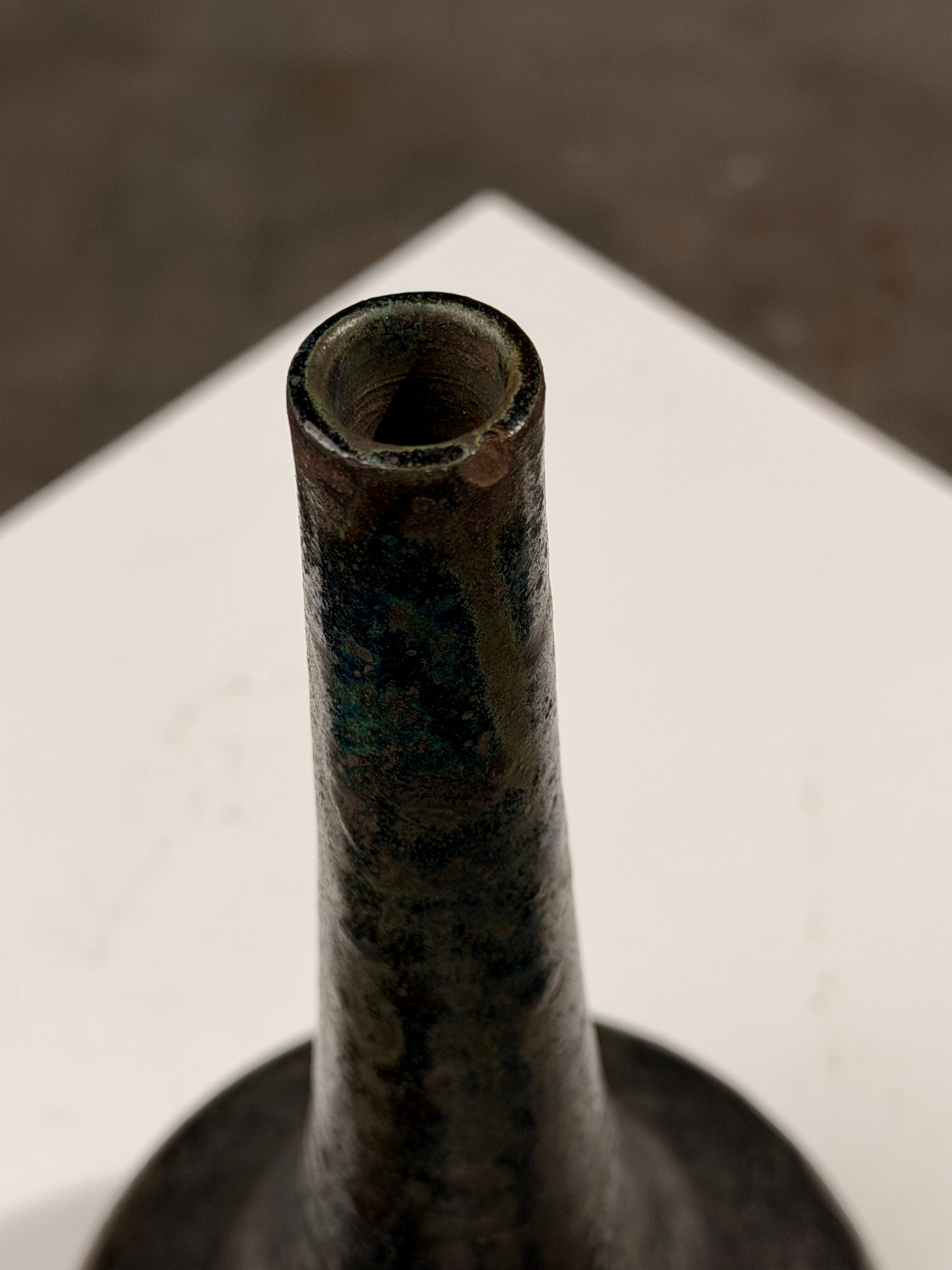 Art Deco stoneware vase by Charles Gréber, circa 1930 — side angle