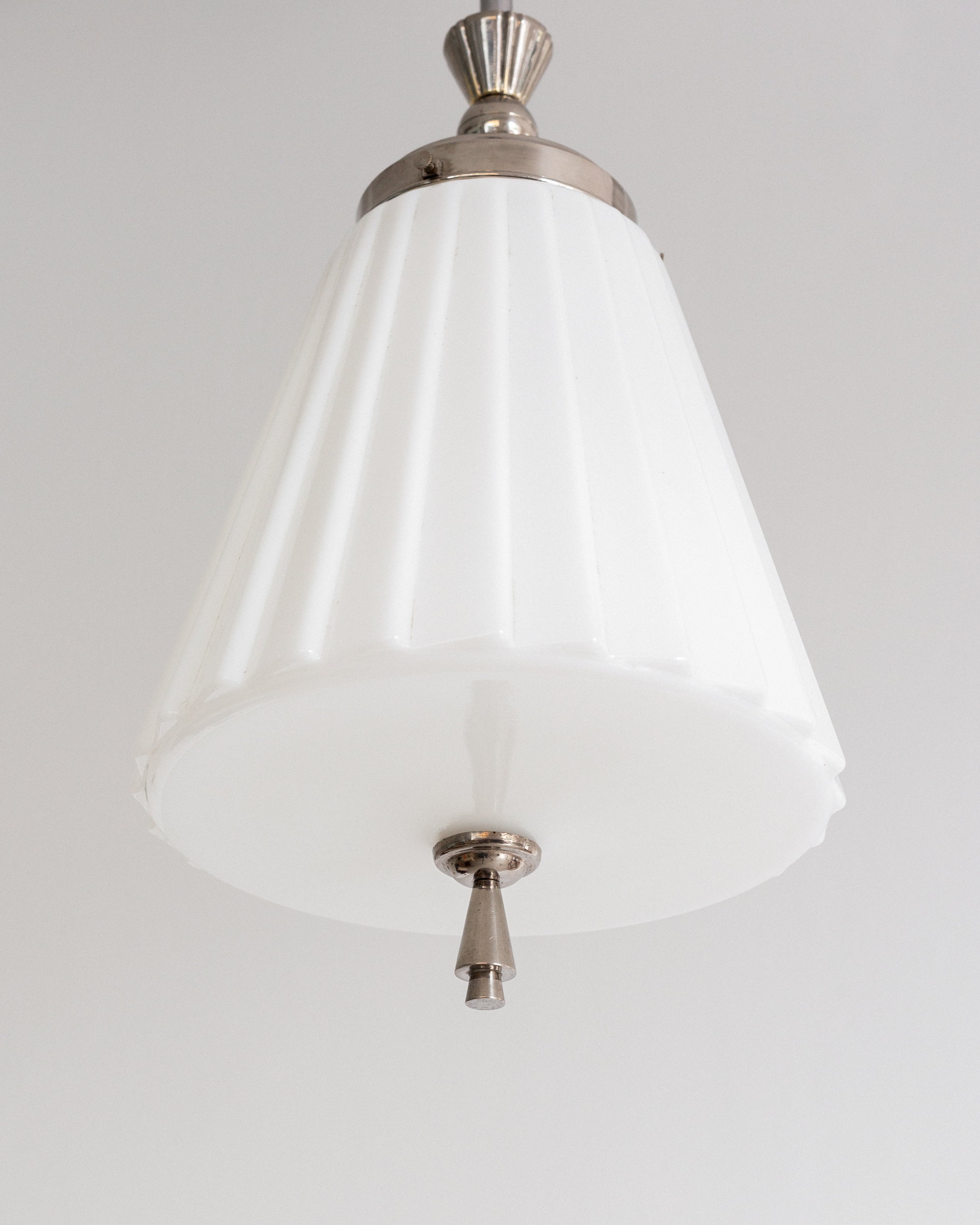 Art Deco Pendant Light by Böhlmarks, Sweden, 1920s-30s — lifestyle setting