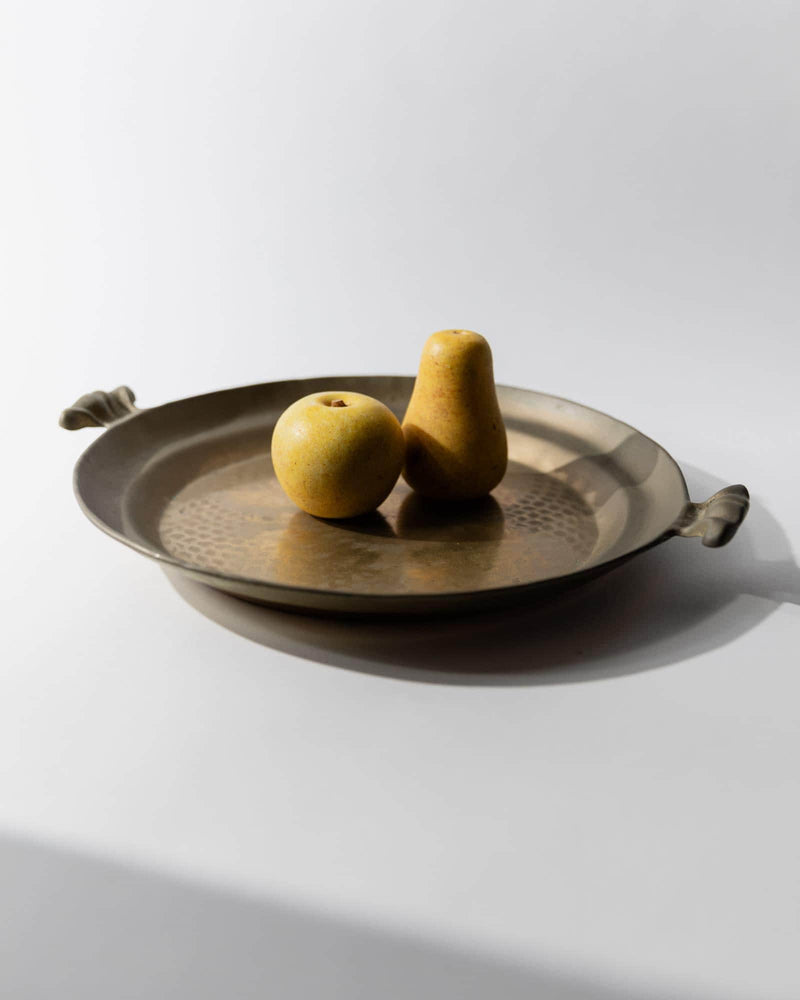 1960s Brass Tray by Collini South Tyrol | The Oblist — vintage brass material