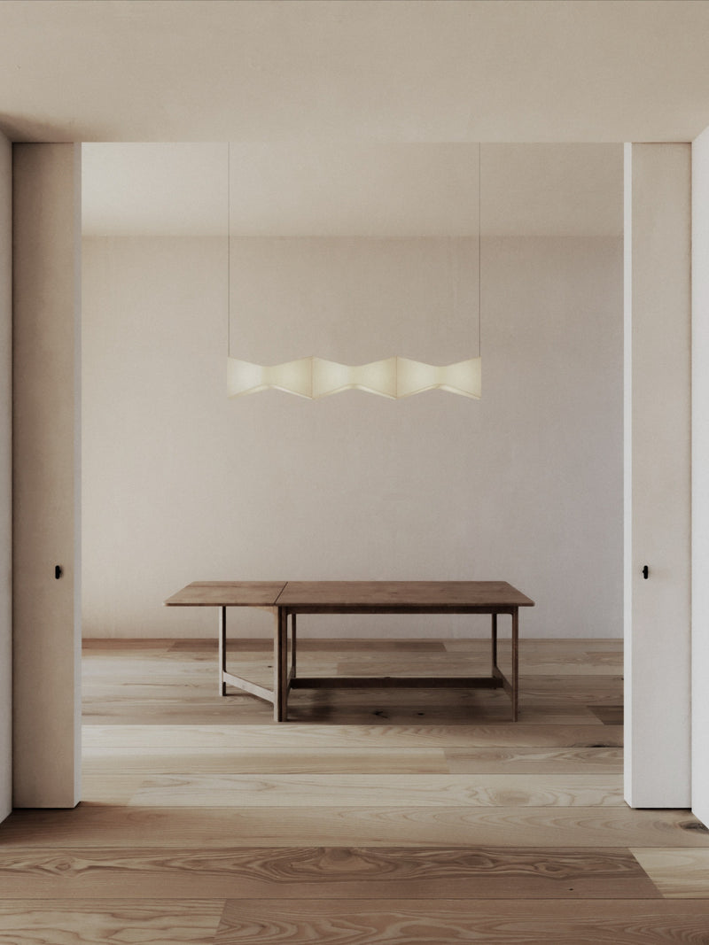 "Arête" Pendant Horizontal Line by Asca Studio | The Oblist