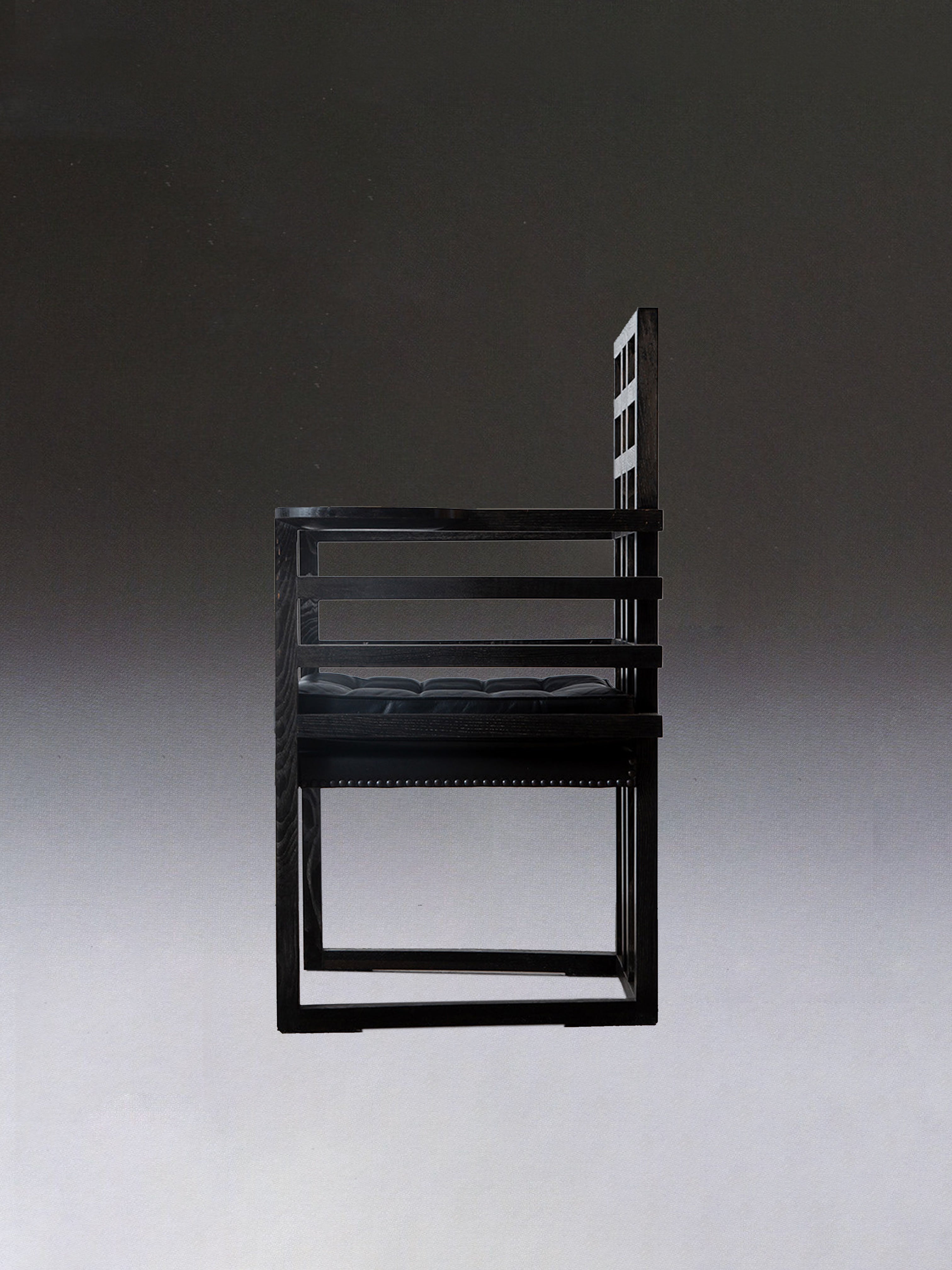 Armlofeel armchair, by Josef Hoffmann for Wittman — side angle