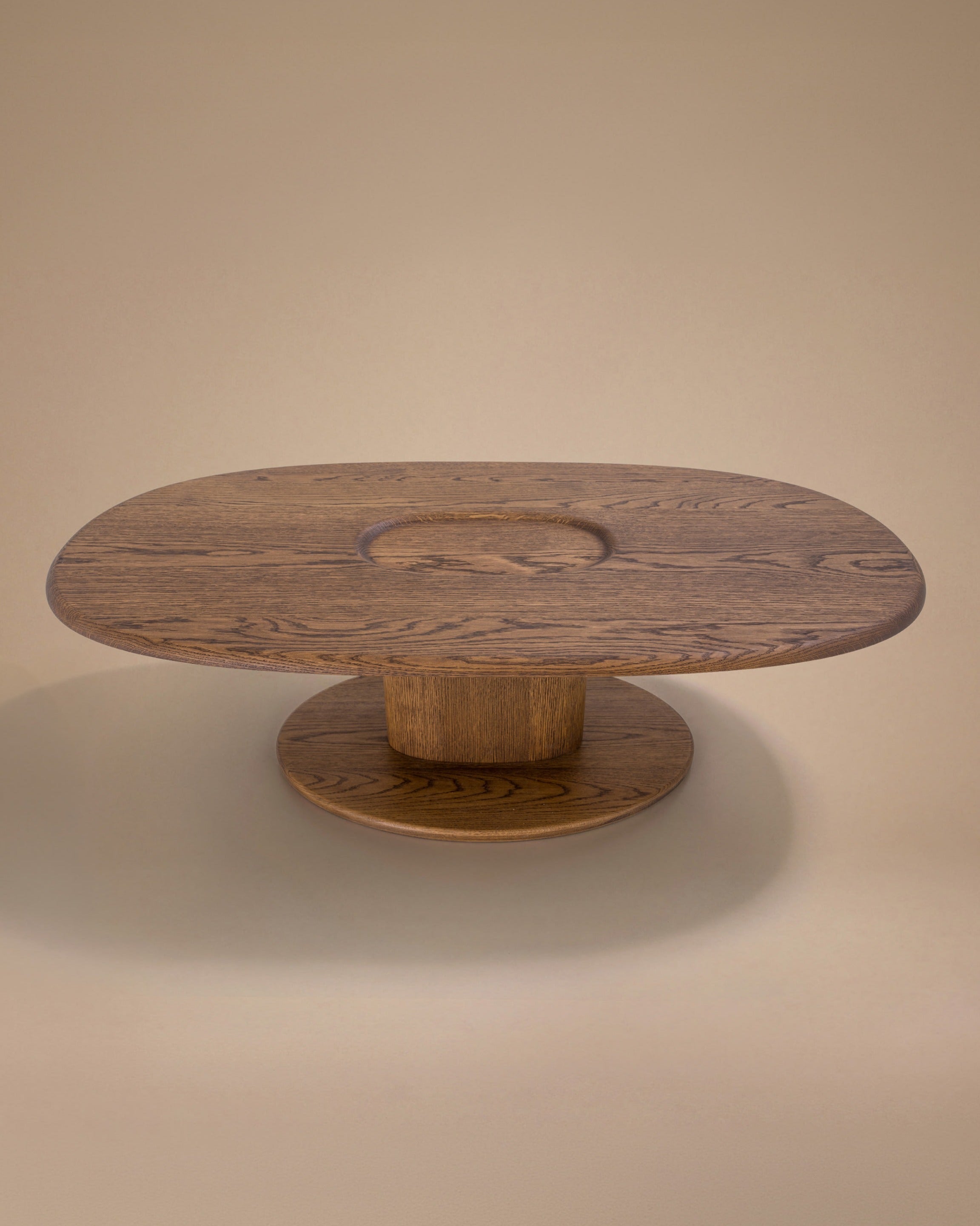Emba Coffee Table in Oak — lifestyle setting
