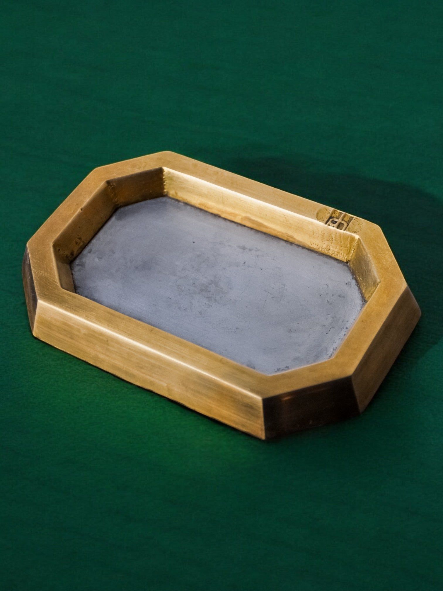 Brutalist Ashtray by David Marshall | The Oblist — brass and metal, vintage design