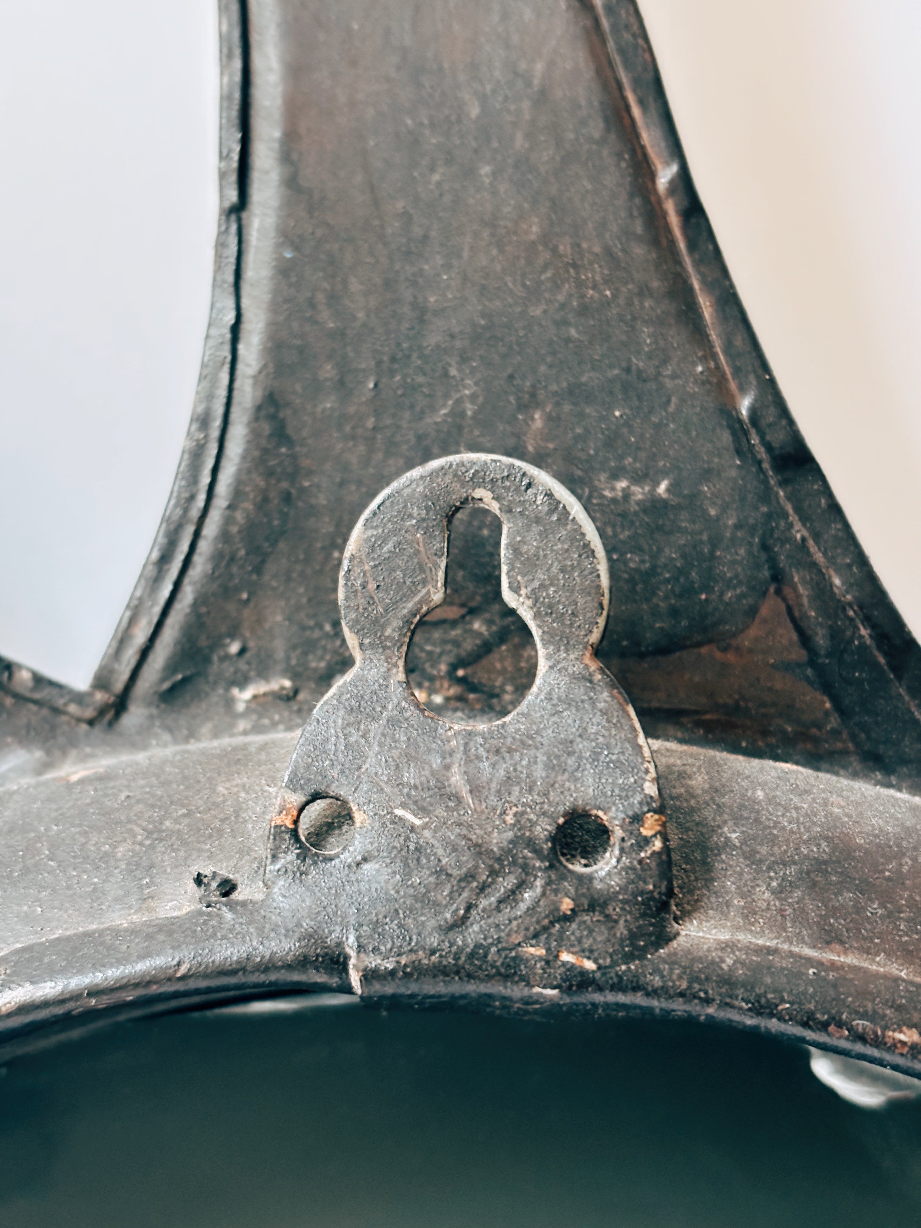 Artisan Metal Sun Mirror — in context