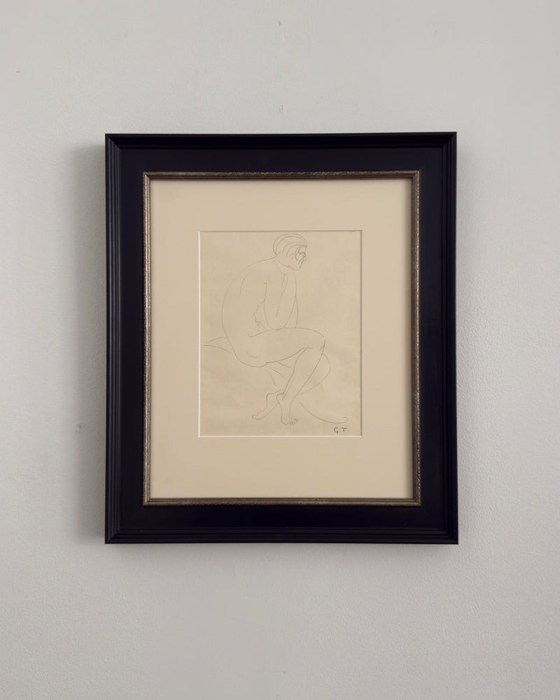 Nude Study no. II, by Georges-Henri Tribout, 1950s by Galerie Storm | The Oblist