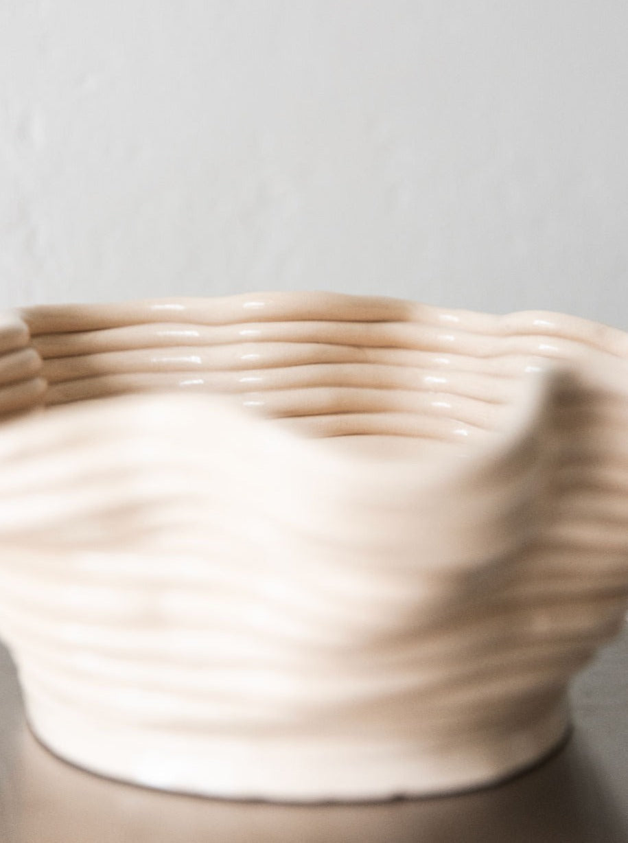 Wobbly Bowl Natural — lifestyle setting