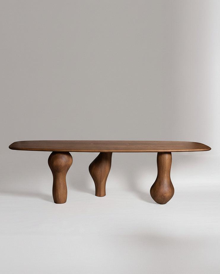 Altar Dining Table in Oak by Agnes Studio | The Oblist — handcrafted oak material