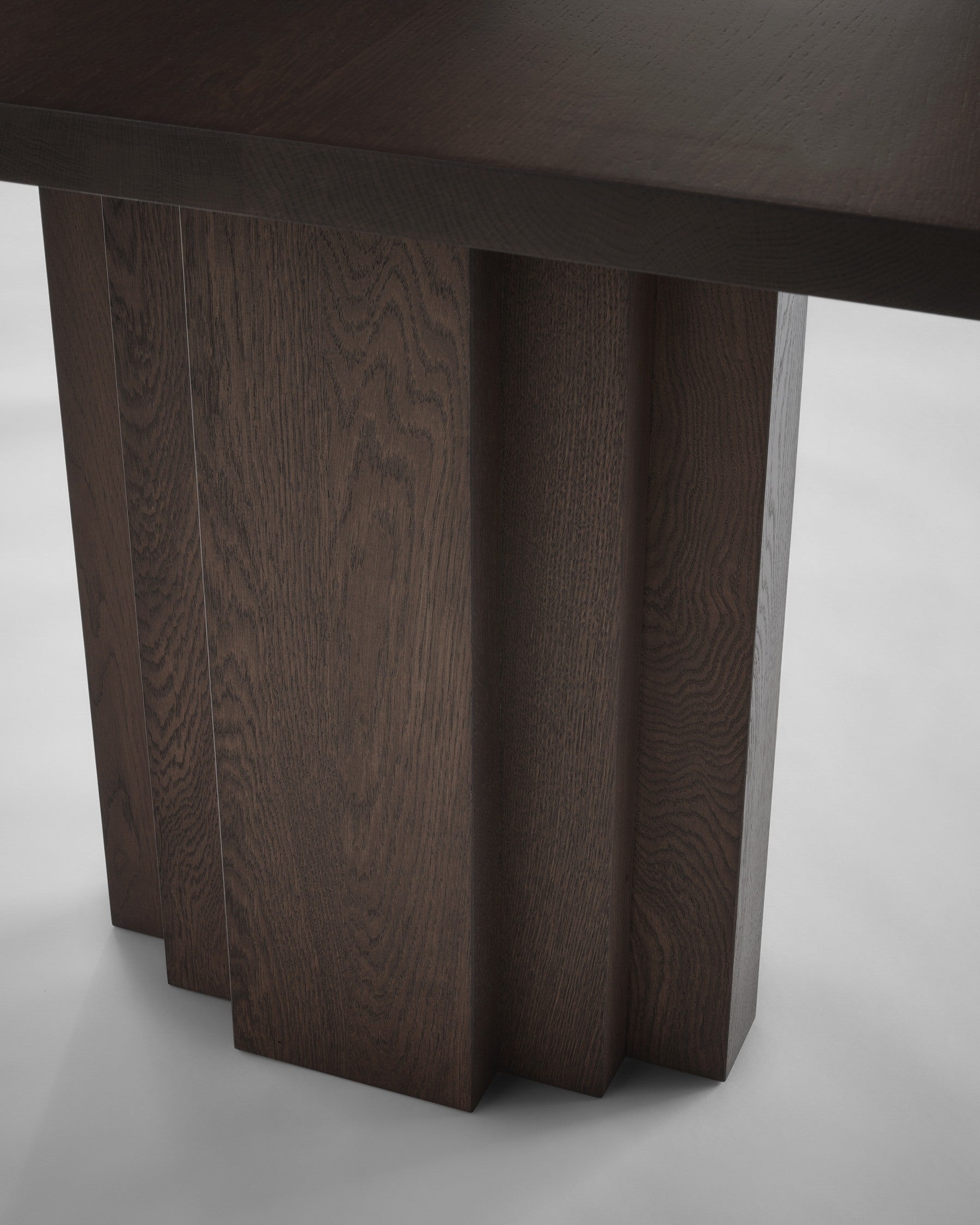 Brut Slim Table — side angle