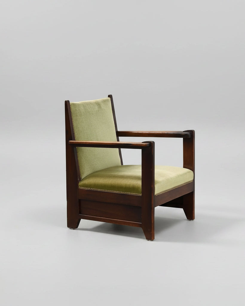 Hague School Armchair, The Netherlands, 1920s by Introverso | The Oblist