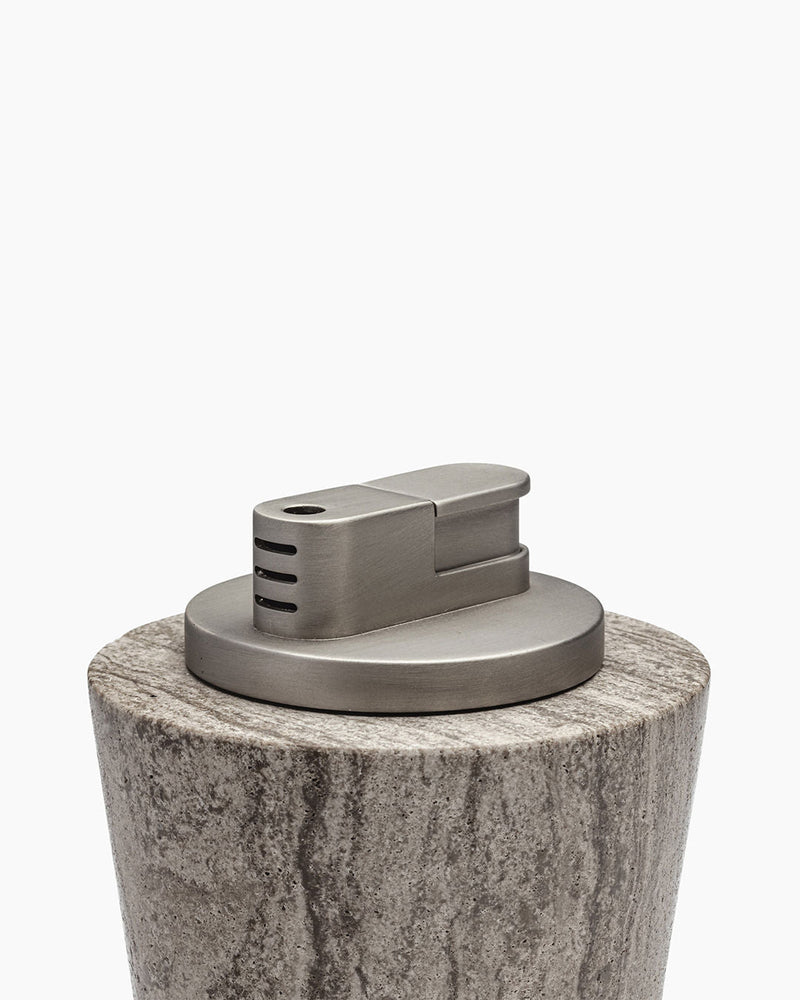 Contemporary Desk Accessories in Marble - Table Lighter — detail view