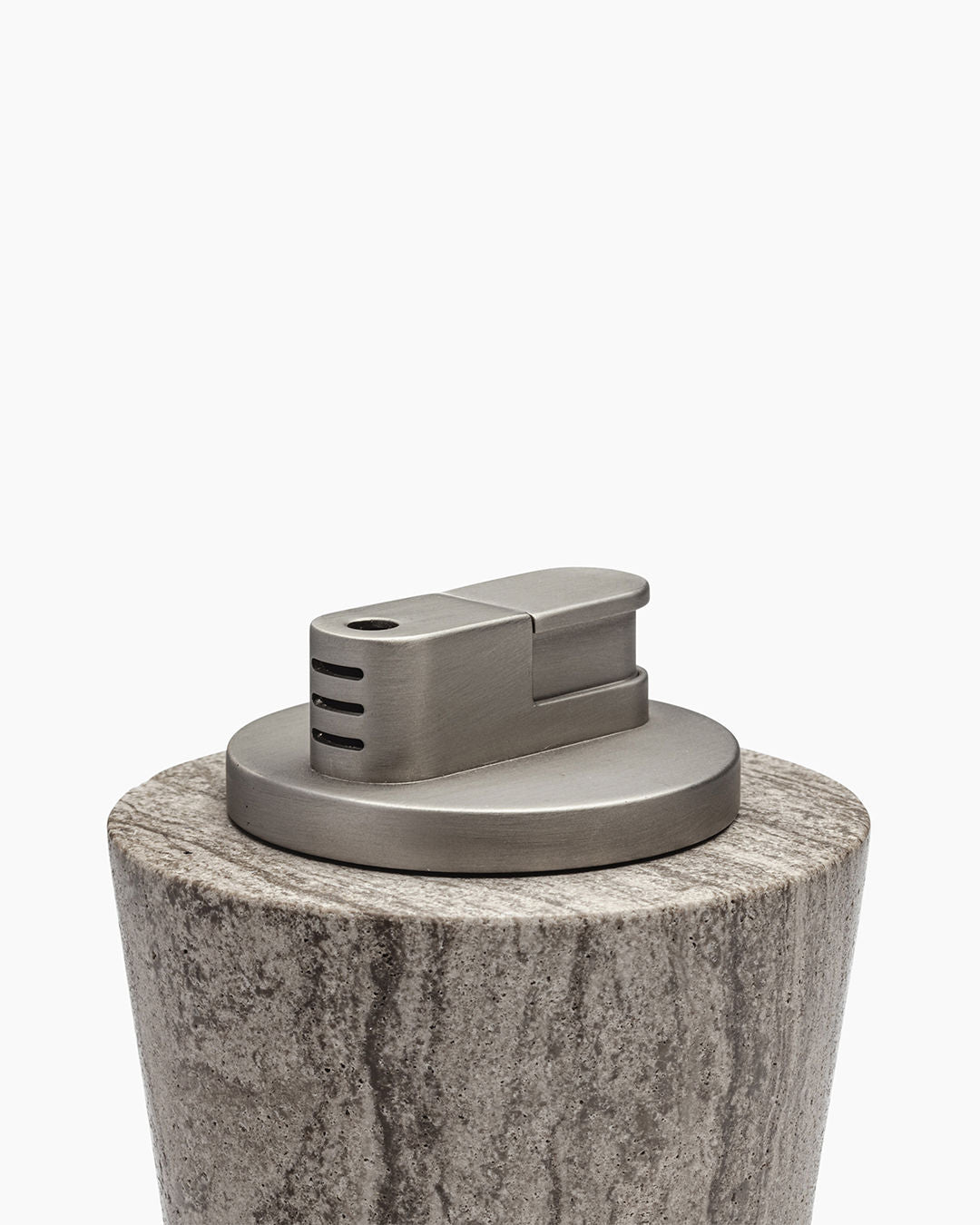 Contemporary Desk Accessories in Marble - Table Lighter — detail view