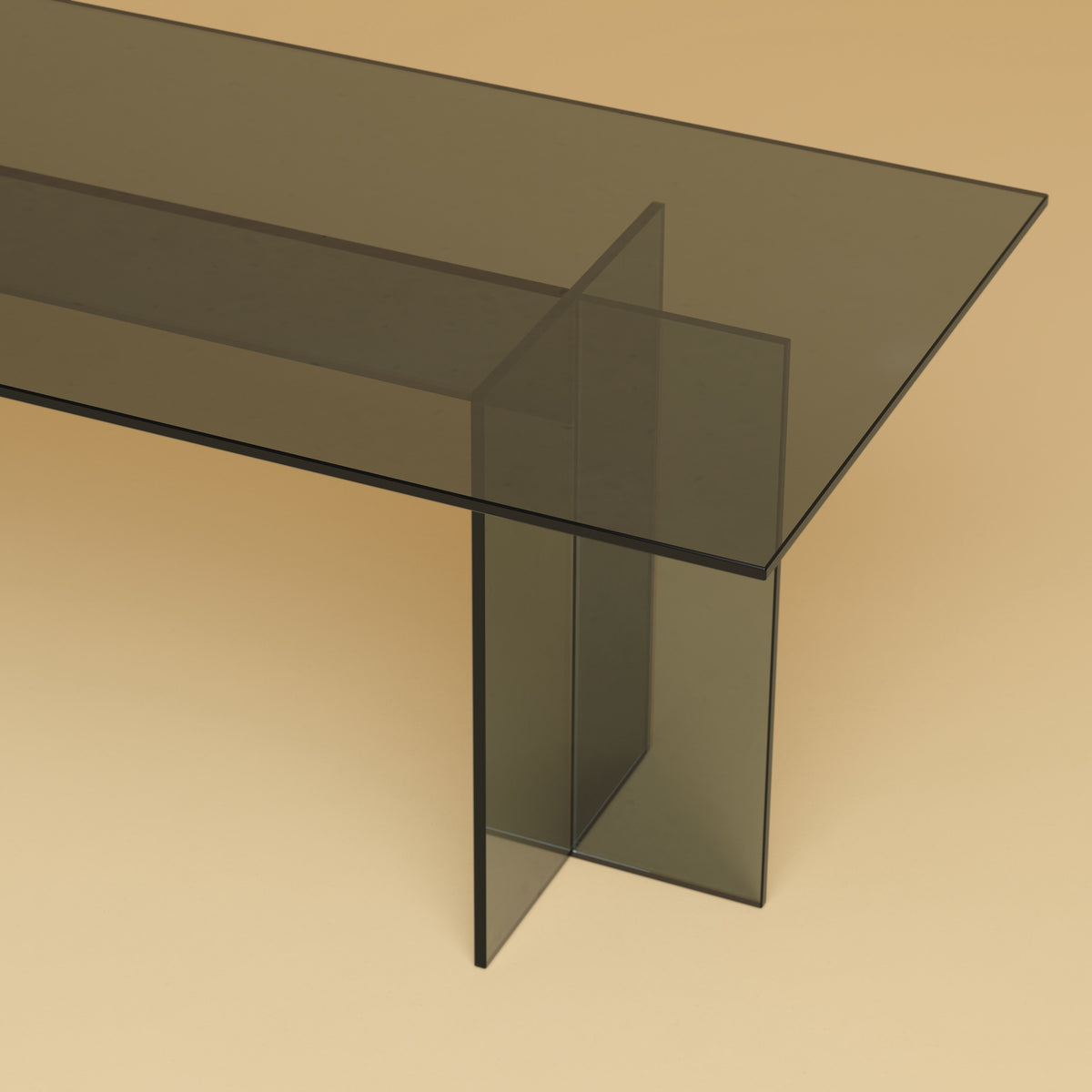 Glass Lounge Table - NOOR Series — alternate view
