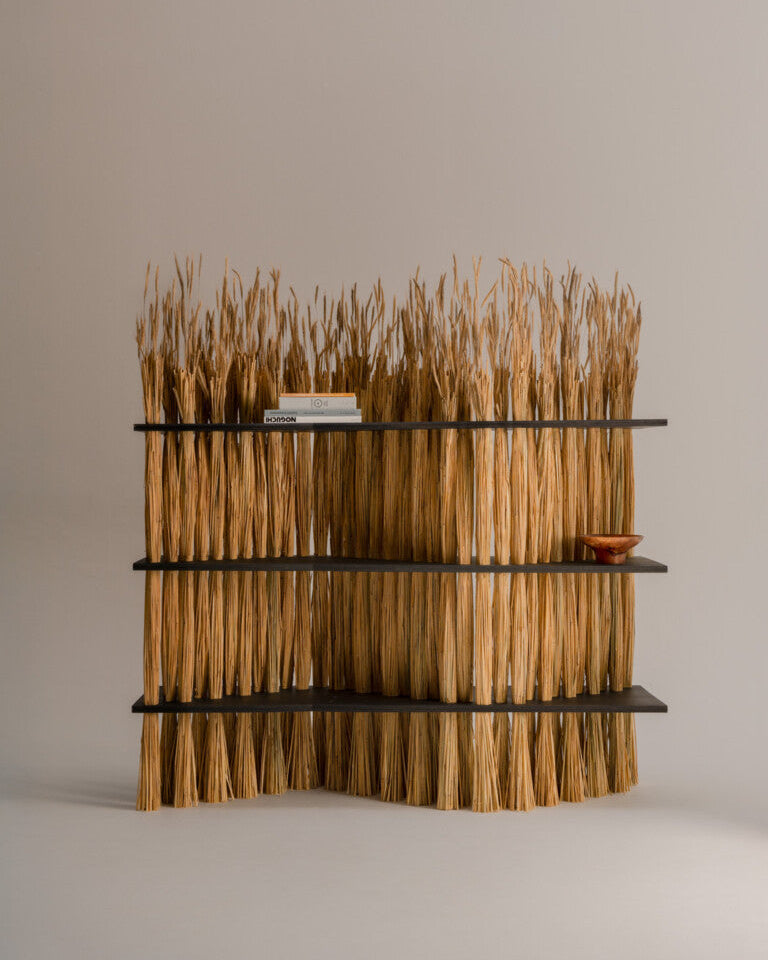 Large Amas Shelf, Stained Oak by OROS | The Oblist — stained oak, modern design