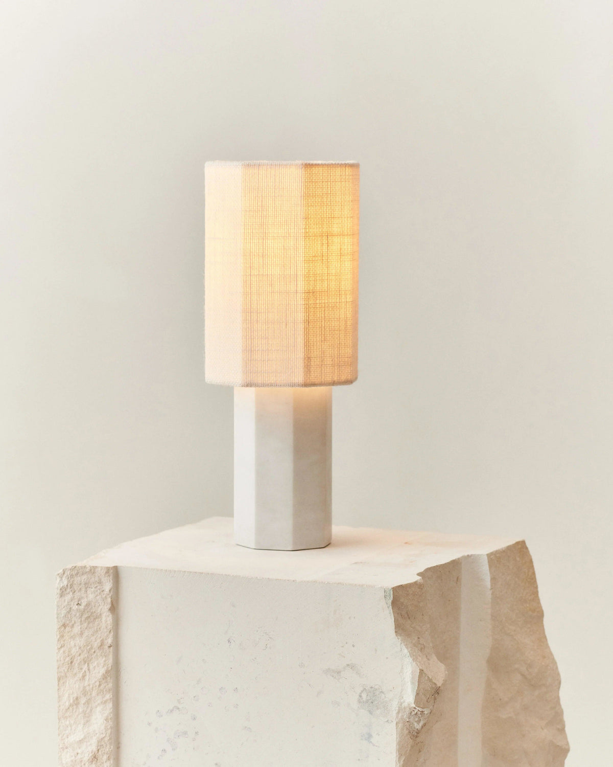 EIGHT OVER EIGHT LAMP SMALL — lifestyle setting