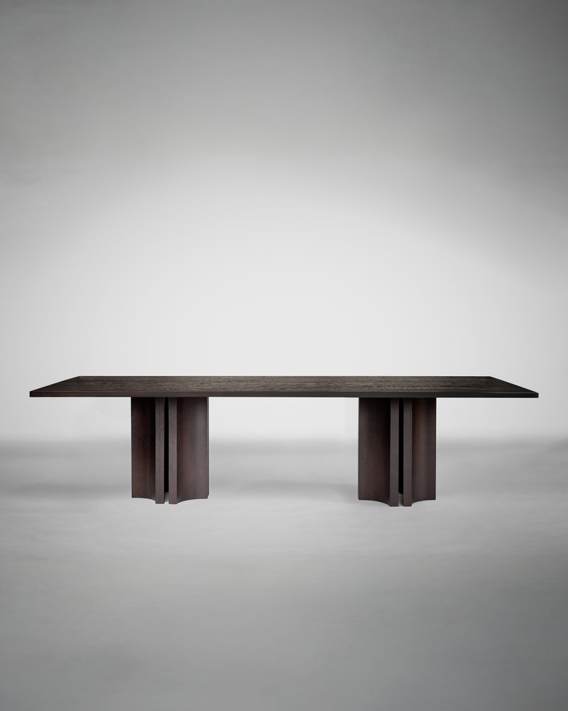Aperta Table - Rectangular - Double Base — detail view