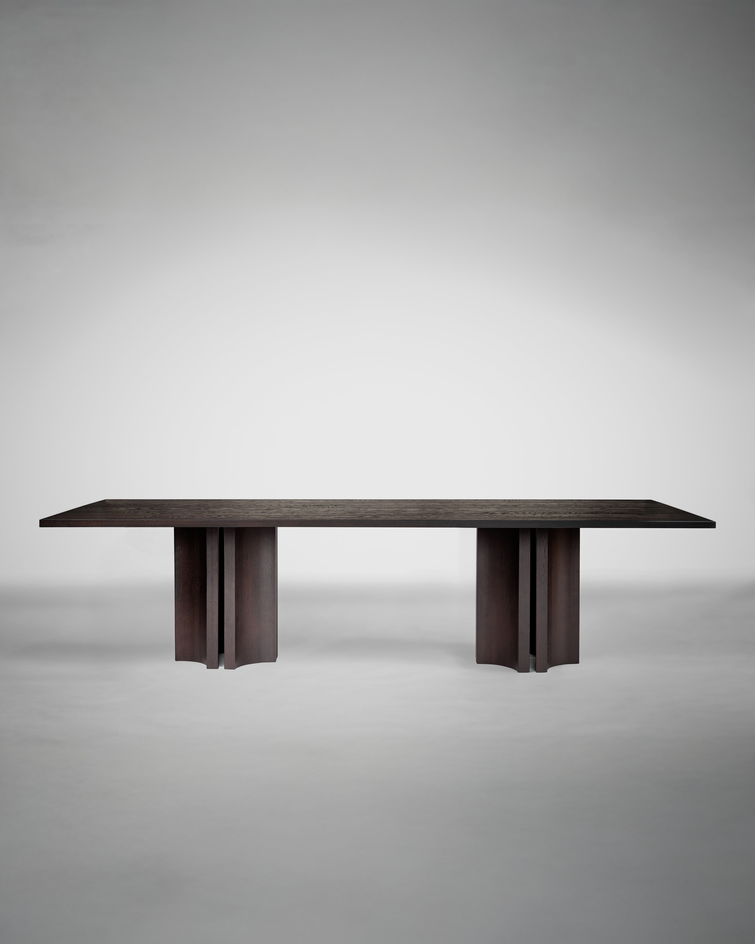 Aperta Table - Rectangular - Double Base — detail view