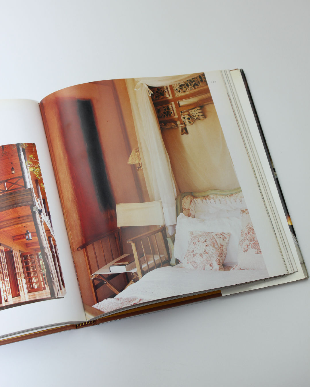 Safari Style' Book — open view showing interior design pages