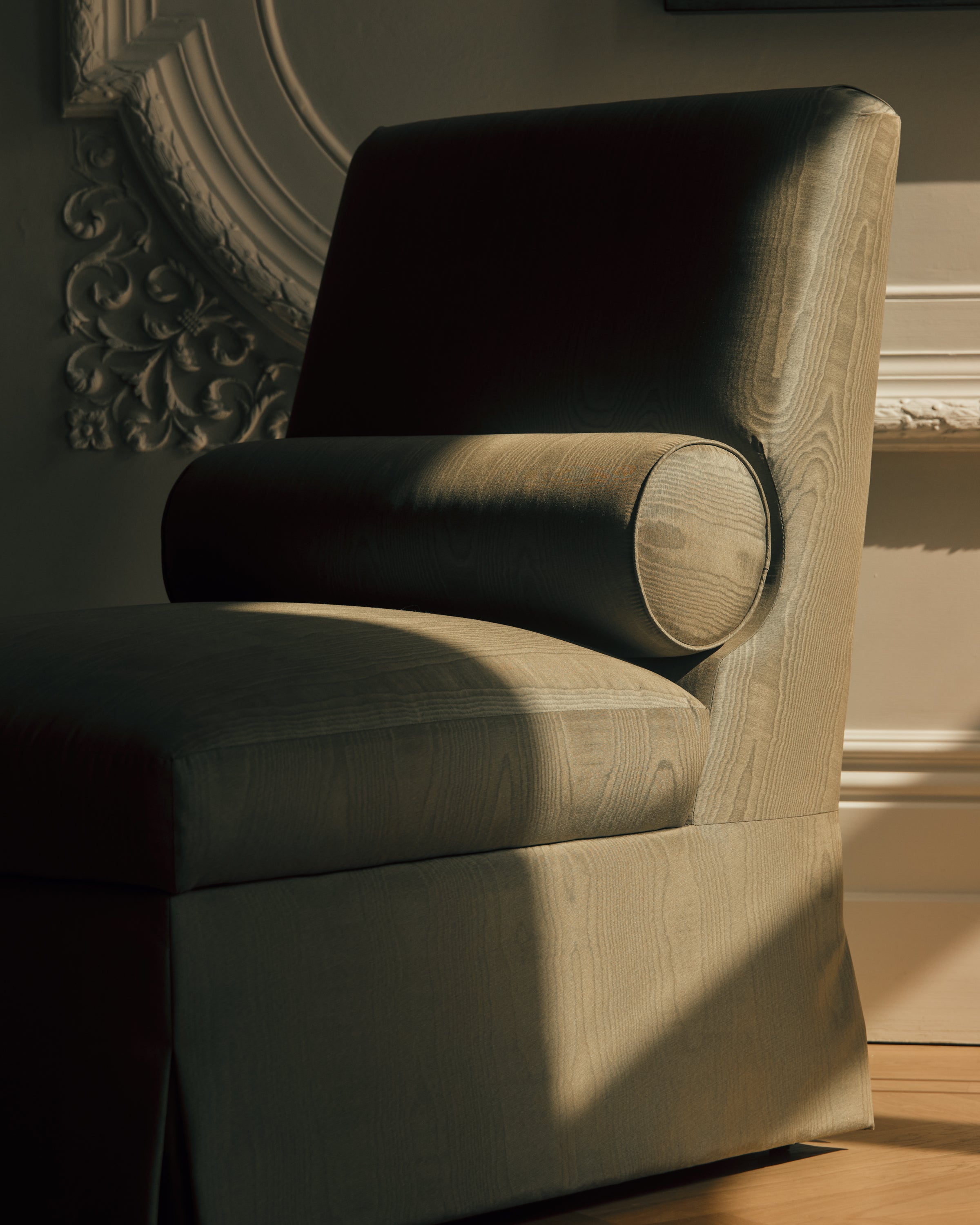 Francis Slipper Chair — side angle