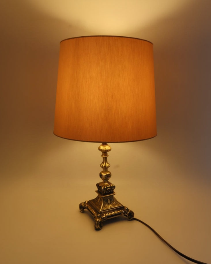 Brass Table Lamp – France, 1960s by Forma Finds | The Oblist
