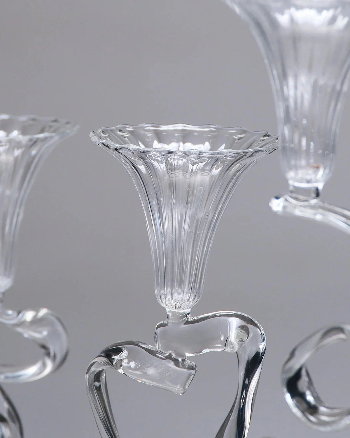 Ribbon Candleholder I, II & III - Floral — detail view