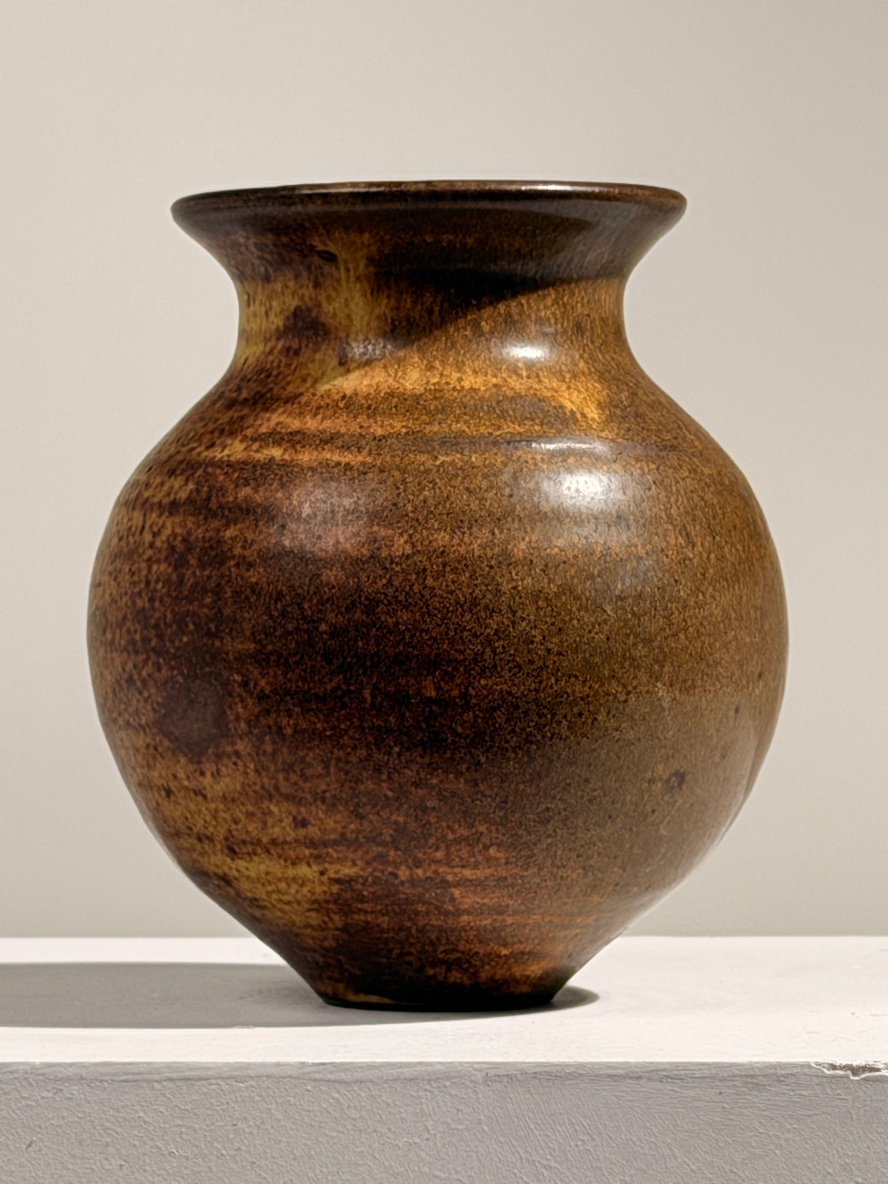Ovoid ceramic vase, France, 1960 by Figuresdesign | The Oblist