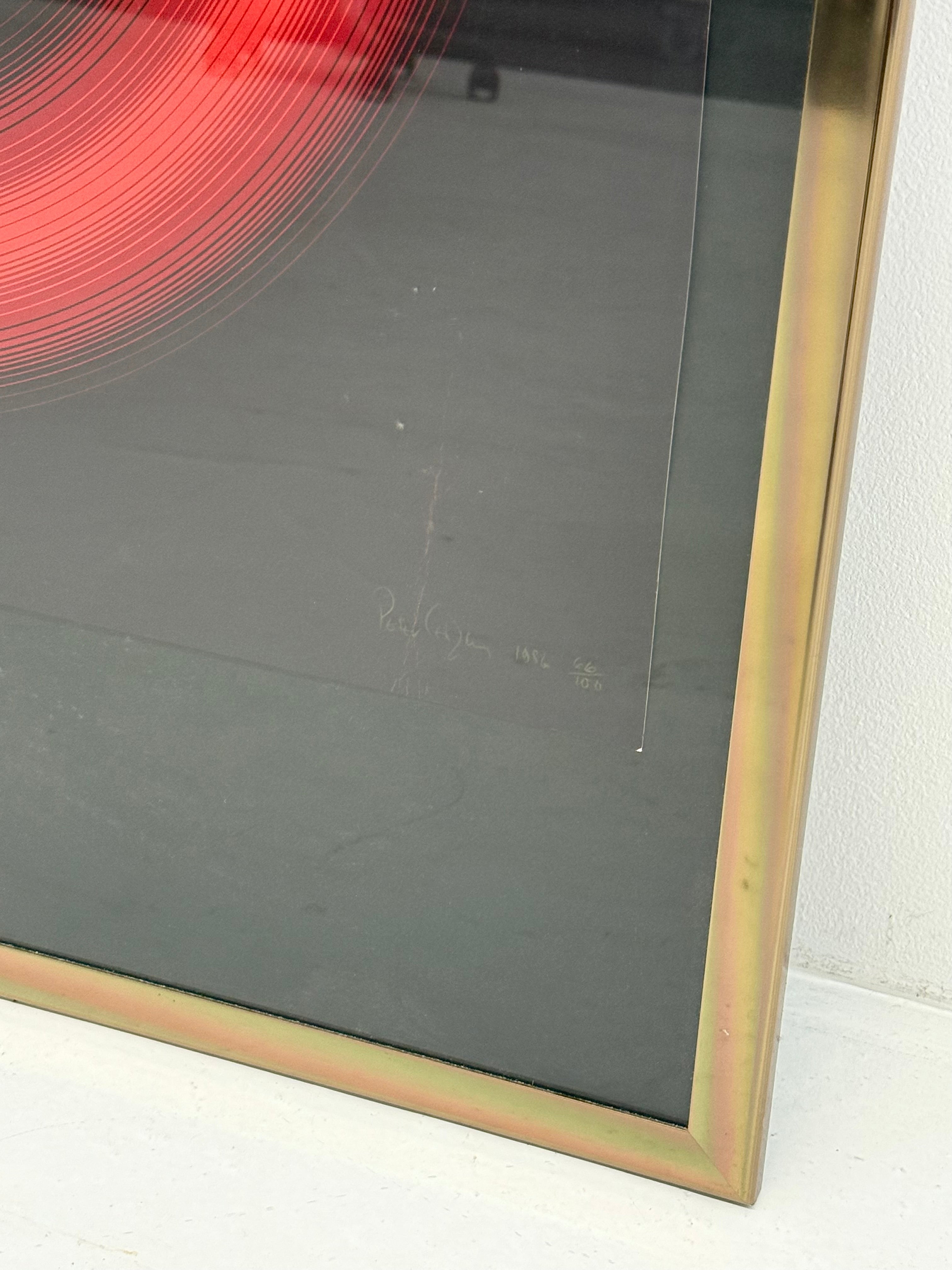 Peter Sedgley Screen Print 100 Impressions — lifestyle setting