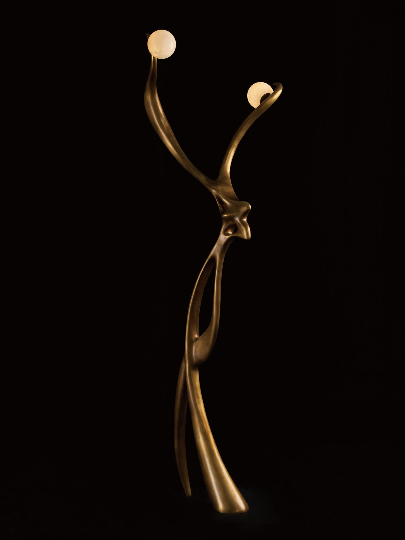 Sculptural Floor Lamp - Collection X Elfe — detail view