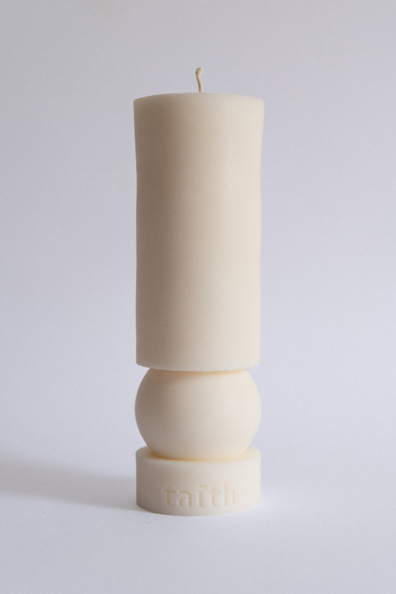 Ninu Cream Candle by Taith | The Oblist