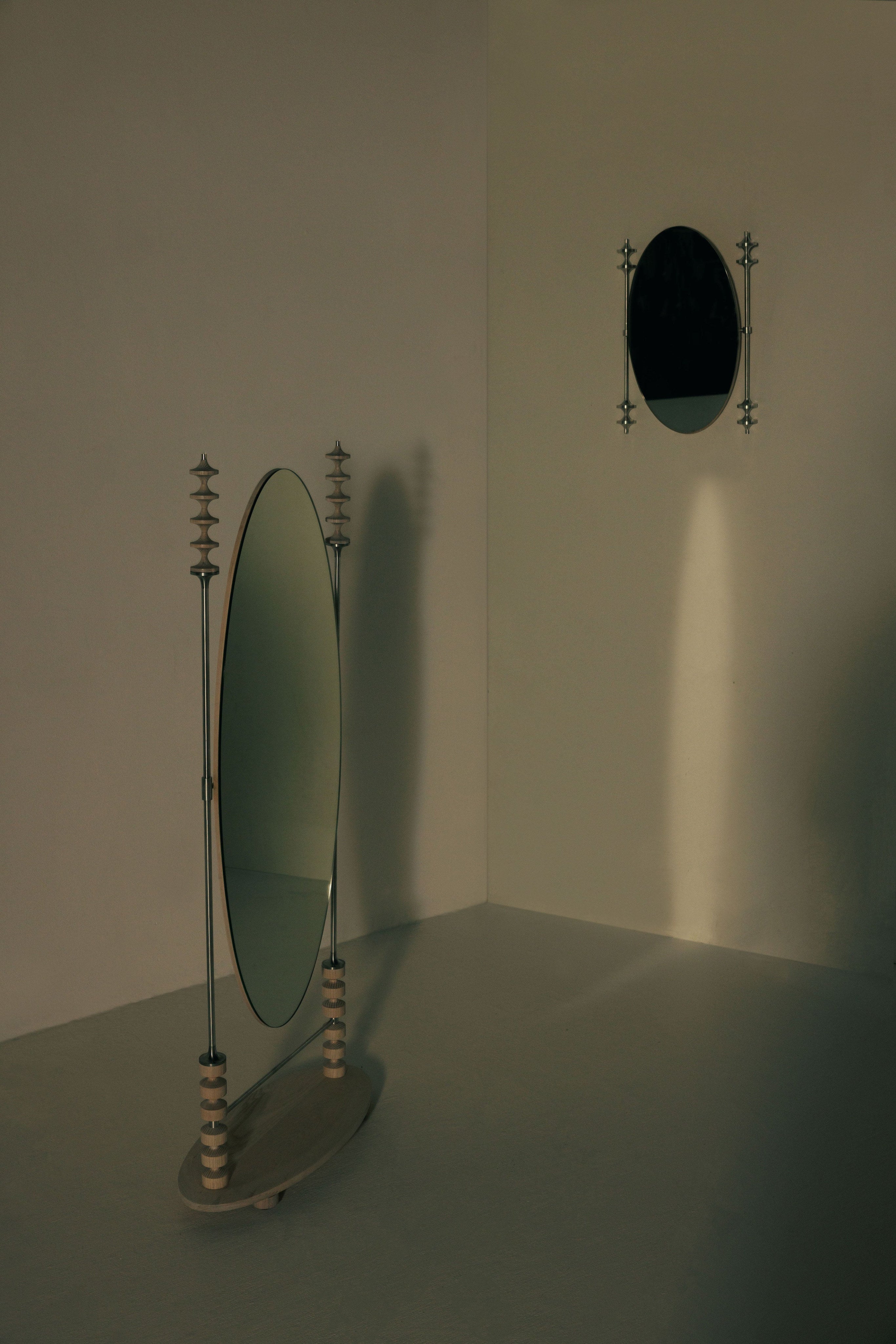 Hour Briar Floor Mirror — lifestyle setting