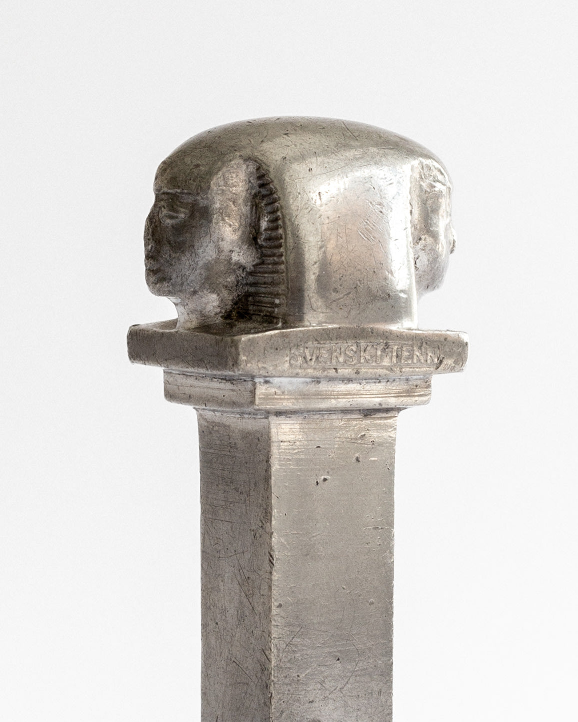 Sculptural Art Deco Signet Seal, 1930s, Sweden — lifestyle setting