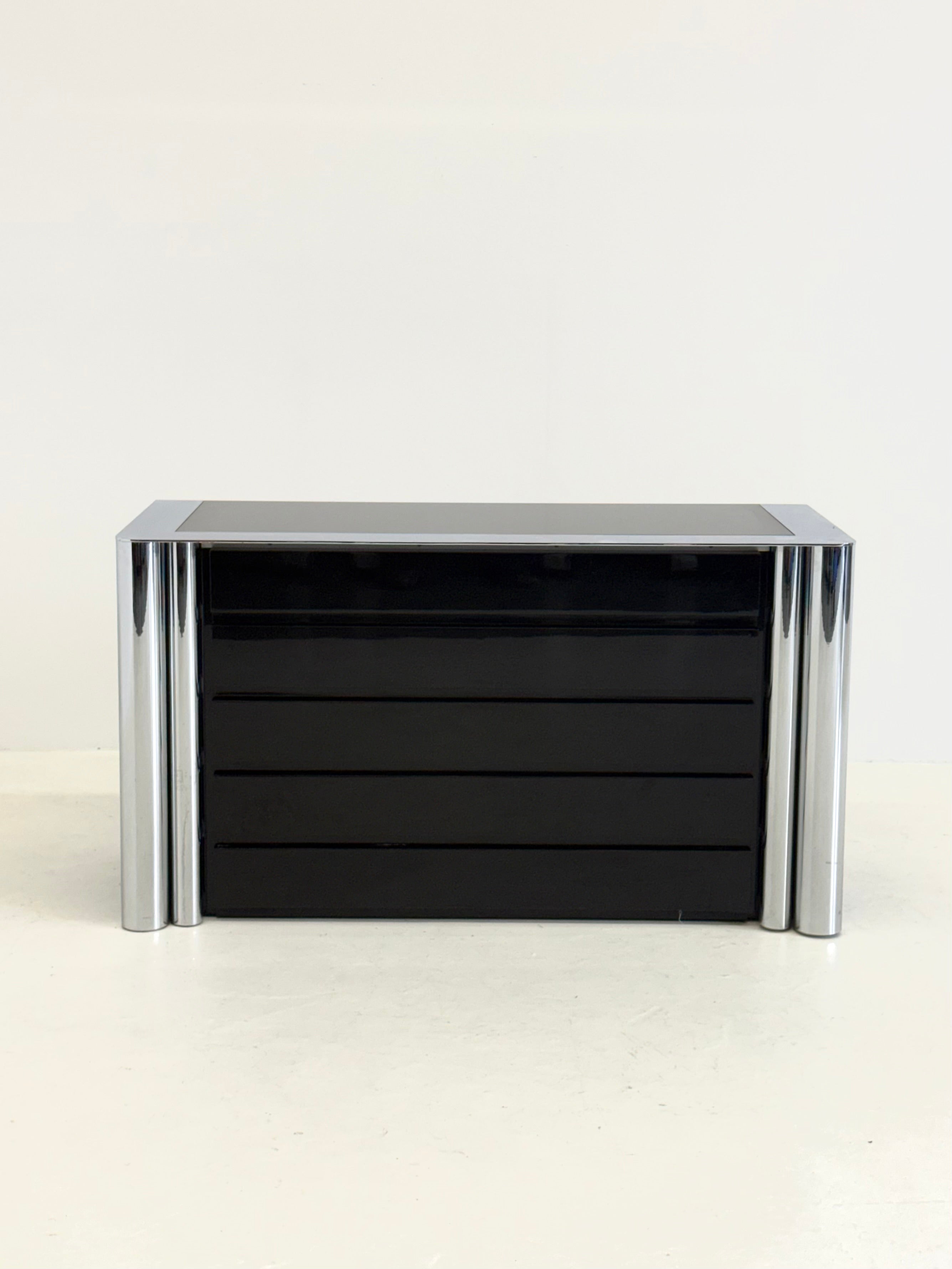 Black sideboard by Antonello Mosca for Cinova — view 10