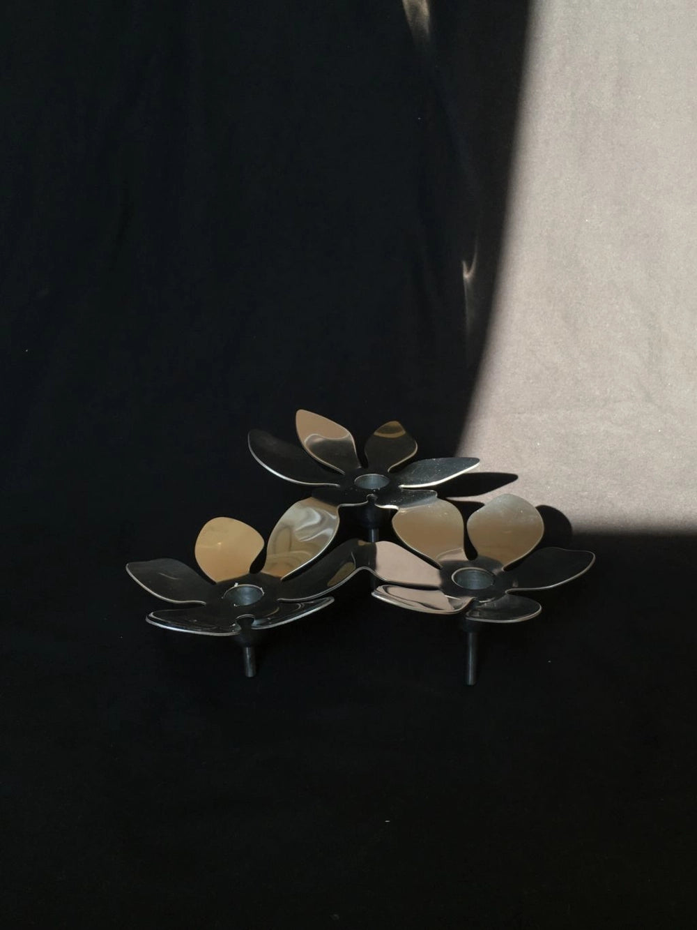 Vintage IKEA Stockholm Daisy Candle Holder (1990s, Sweden) — detail view