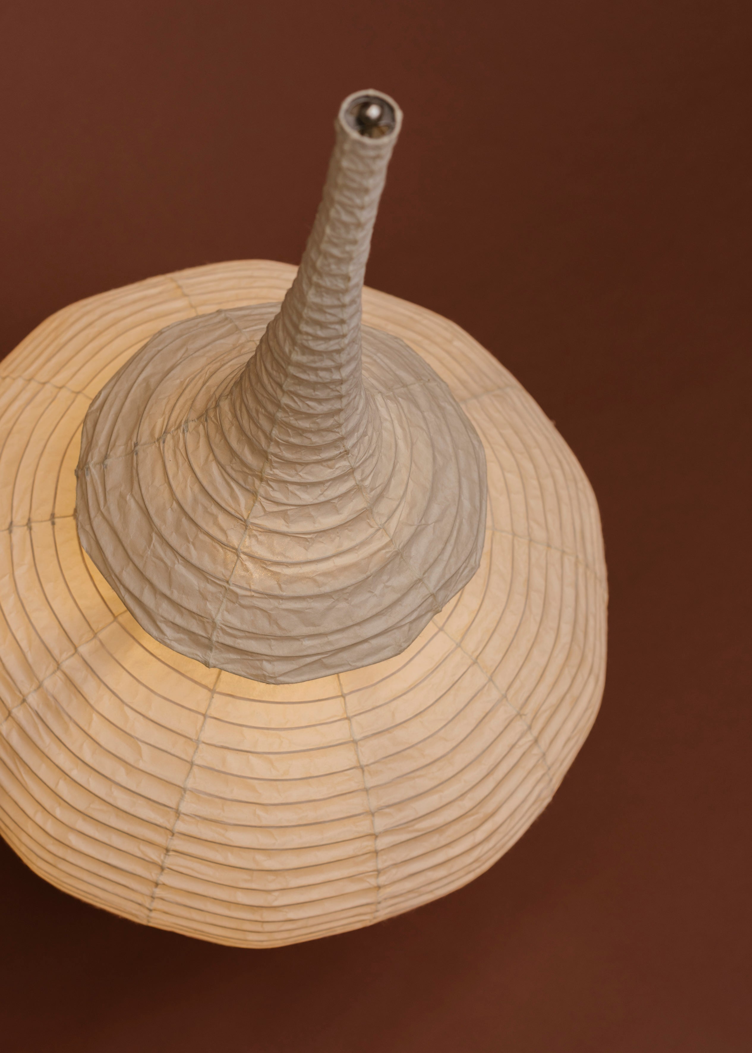 Lifted Fingers Floor Lamp — detail view
