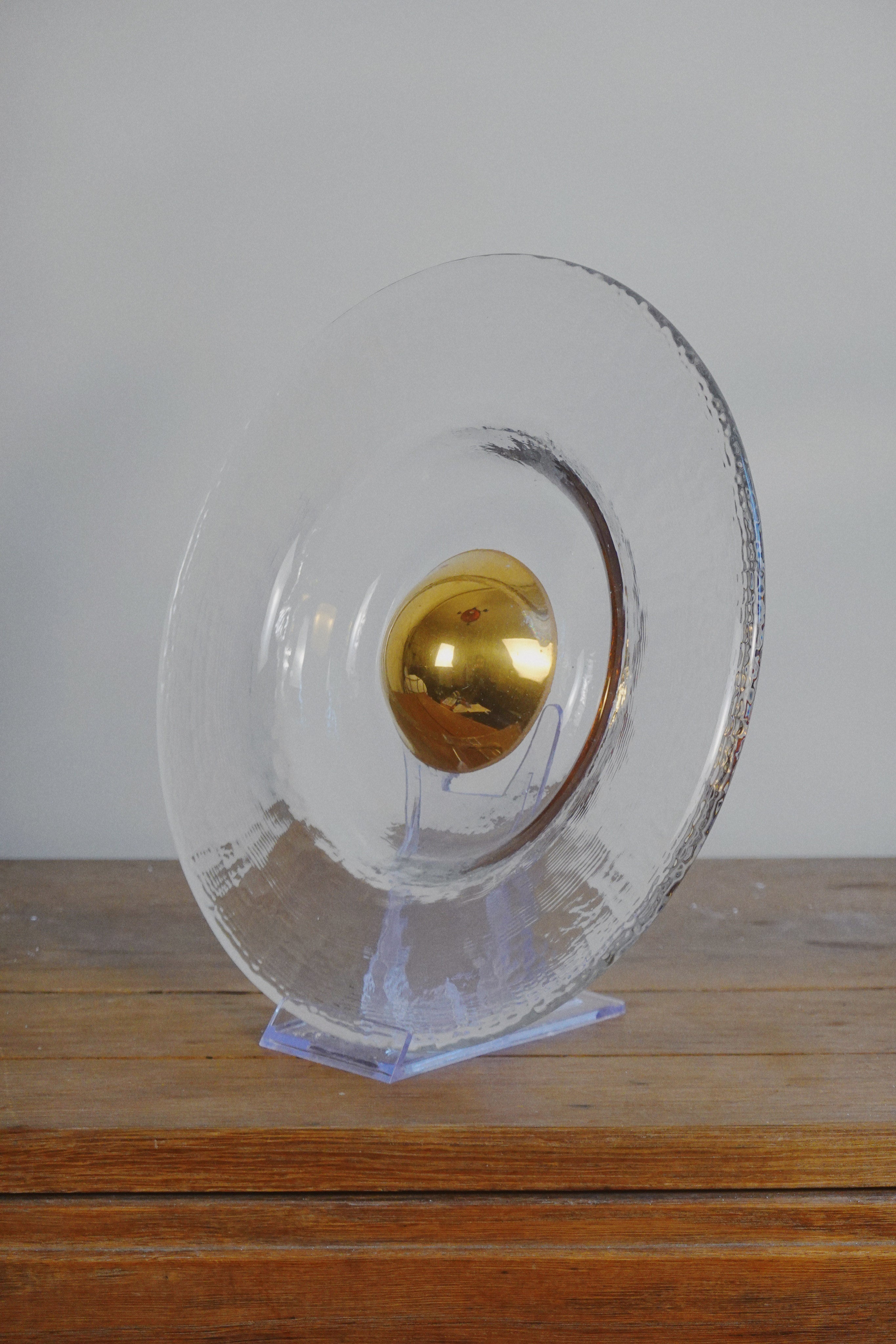 Staffan Gellerstedt Crystal Glass Vide Poche — detail view