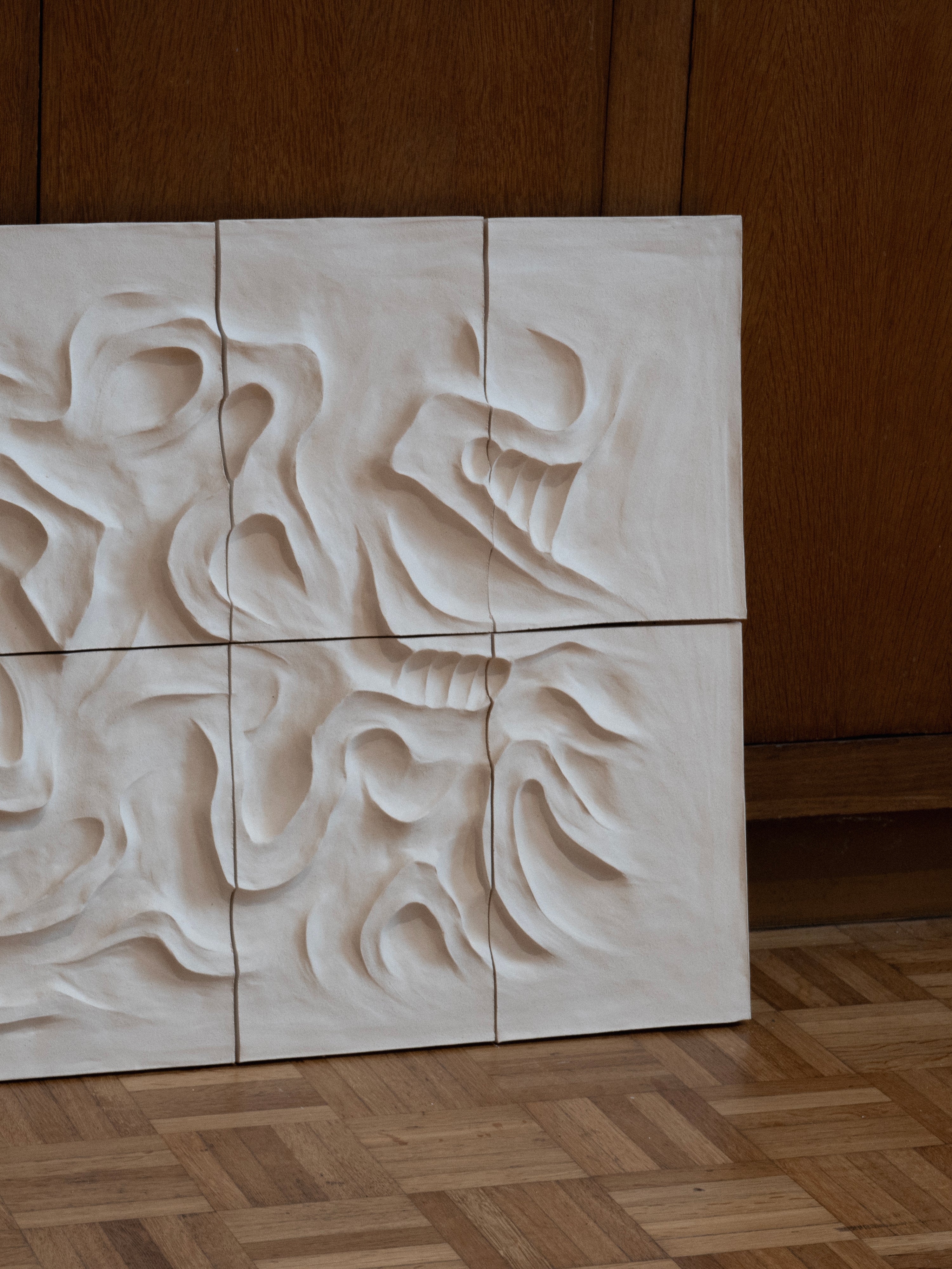 Le Grand Blanc - Sculpture Murale