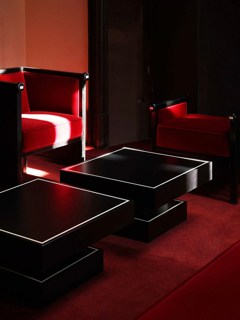 Keys Coffee Table by Lemon | The Oblist — modern black finish