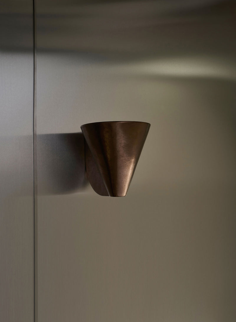 "Empyrean" Bronze Wall Light by Mariza Galani | The Oblist