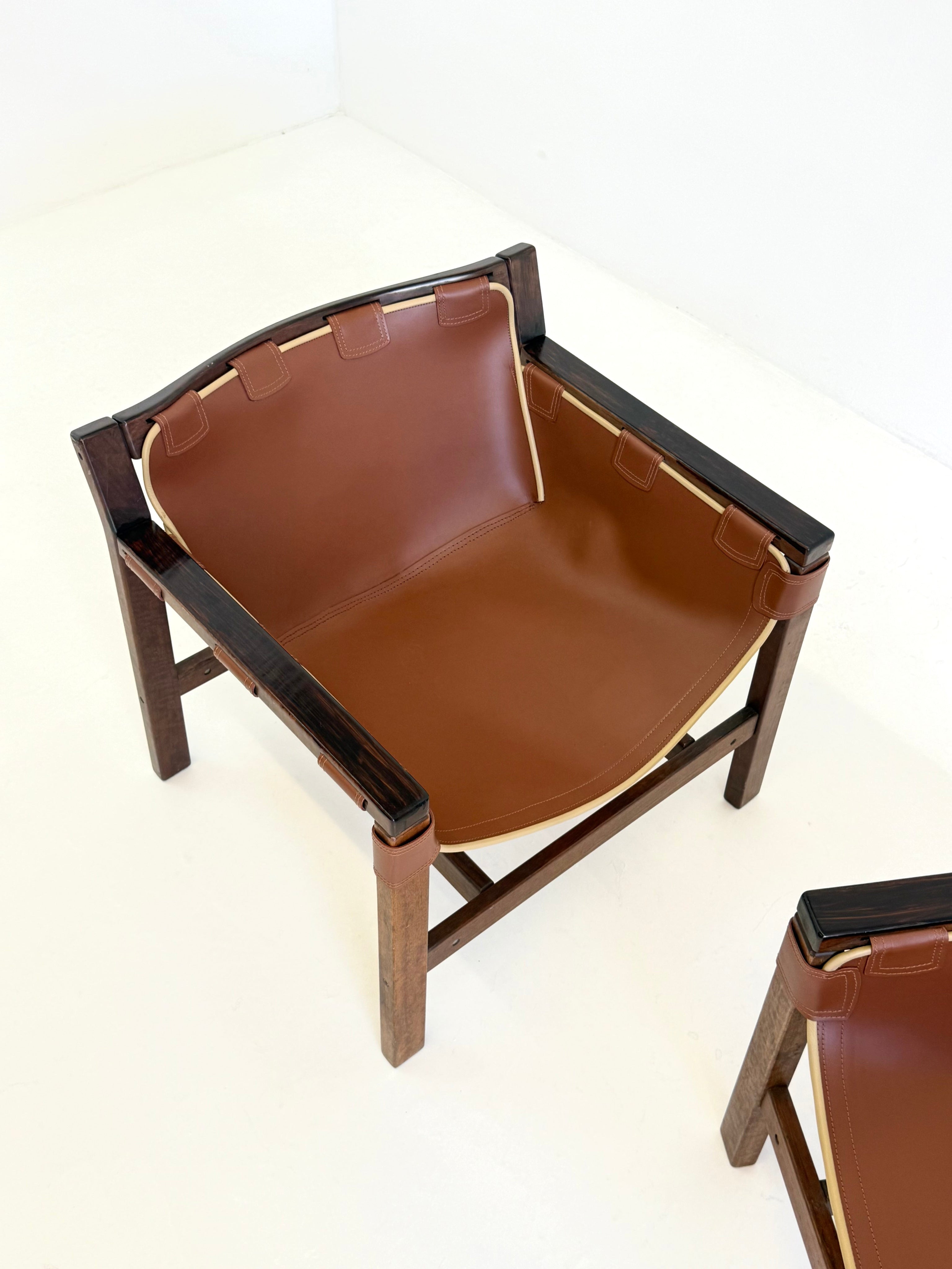 Safari Lounge Chairs by Carlo Hauner for Forma — view 15