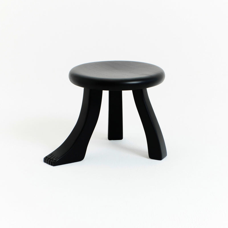Foot Stool in Black Chestnut by Project 213A | The Oblist — handcrafted wood, modern design