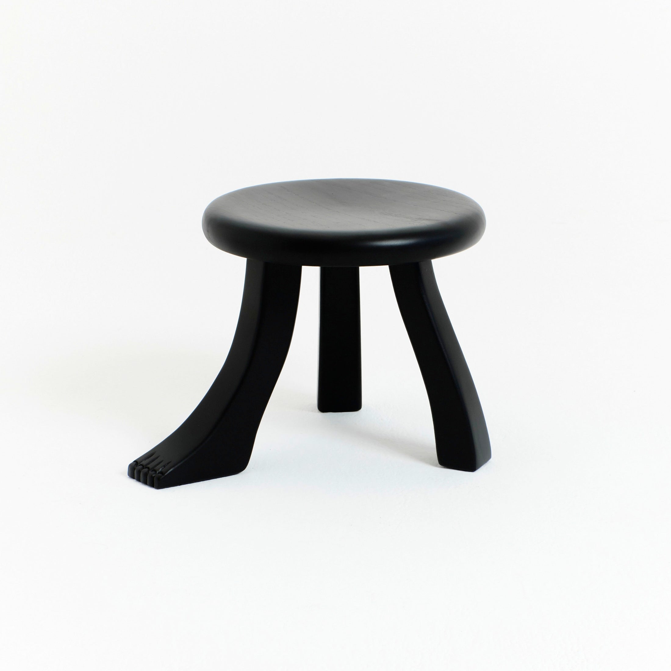 Foot Stool in Black Chestnut by Project 213A | The Oblist — handcrafted wood, modern design