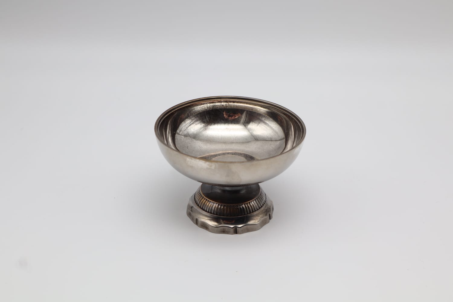 Antique Silver-Plated Footed Trinket Dish – Art Deco Style – ca. 1950 by Forma Finds | The Oblist