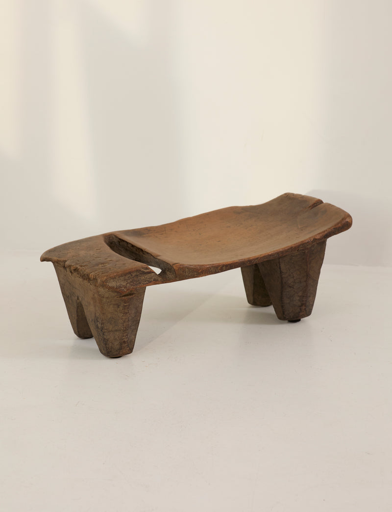 Mid-Century African Senufo Stool in Solid Wood by DIG IN JAPAN | The Oblist — handcrafted natural wood